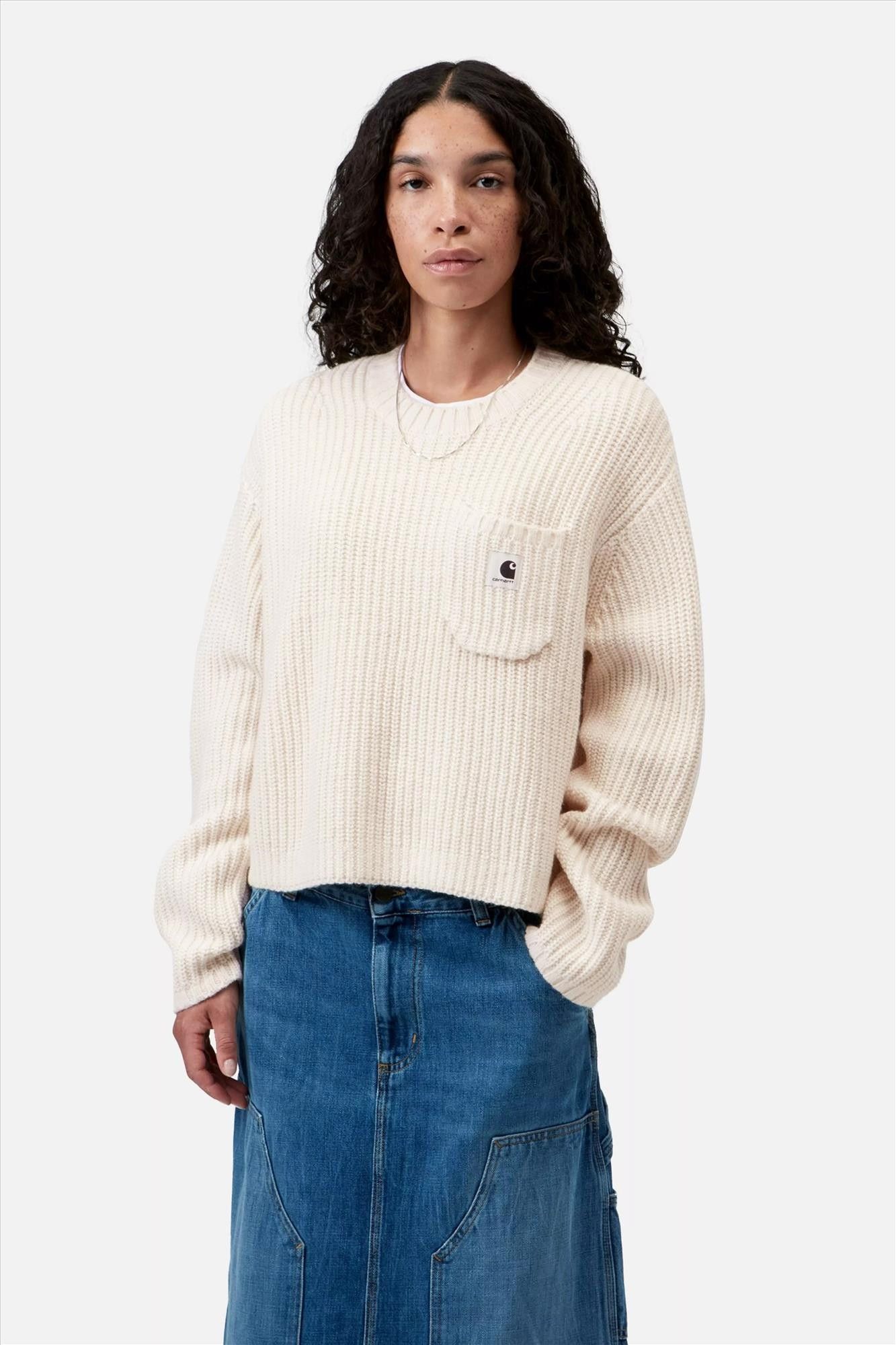 Carhartt WIP - Ecru Mira trui