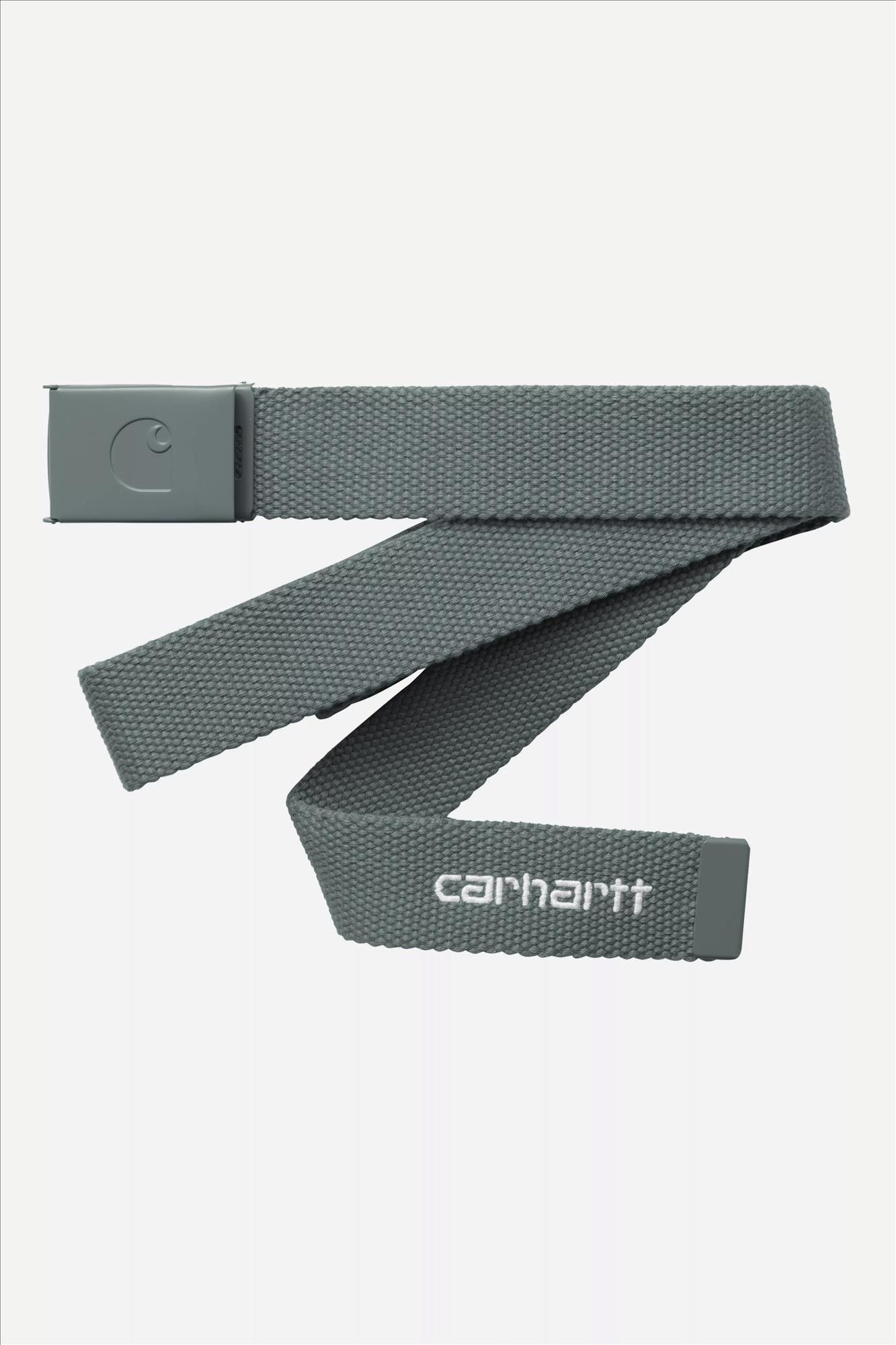 Carhartt WIP - Blauwgroene C-logo Tonal riem
