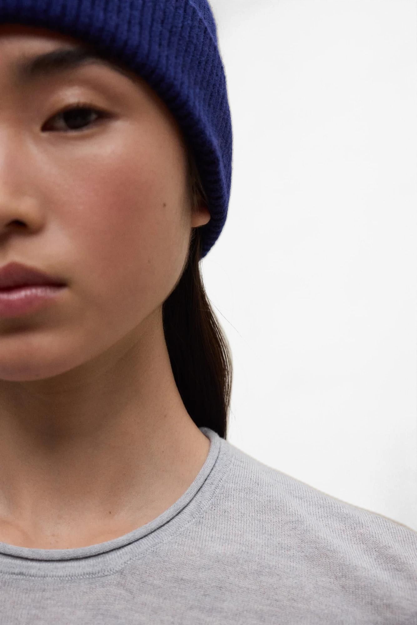 ECOALF - Donkerblauwe Wool muts