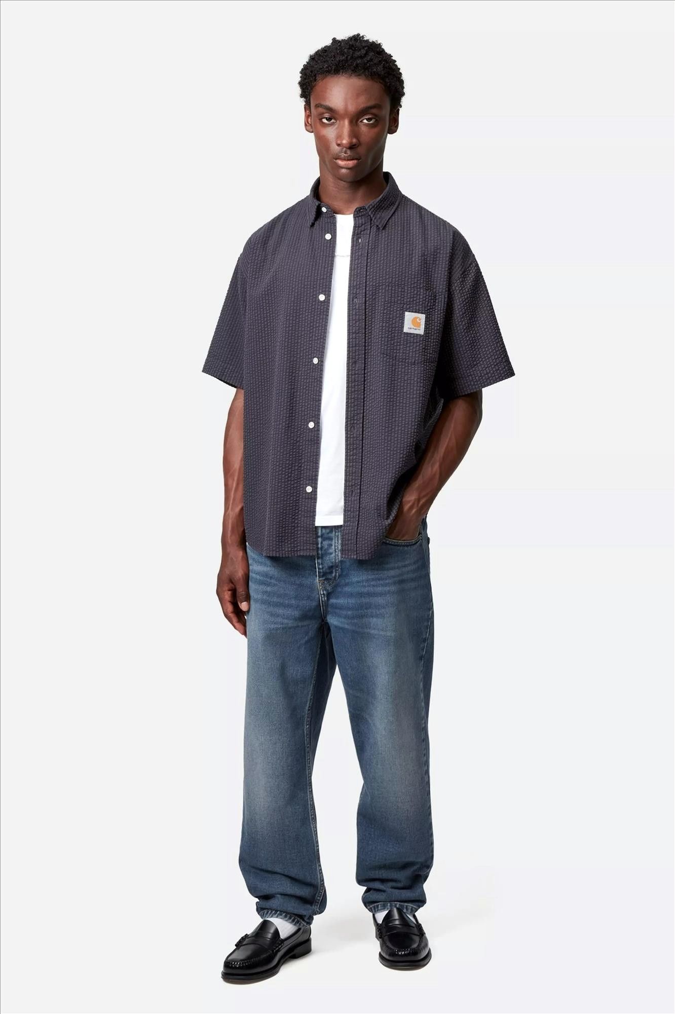 Carhartt WIP - Blauwe Newel jeans