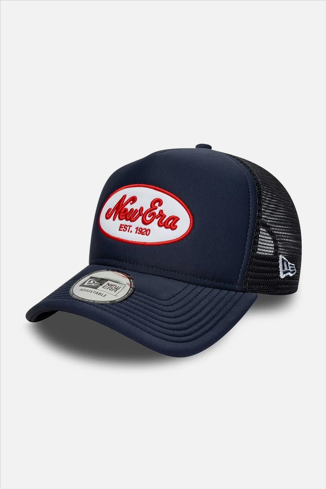 New Era - Donkerblauwe Foam Patch pet