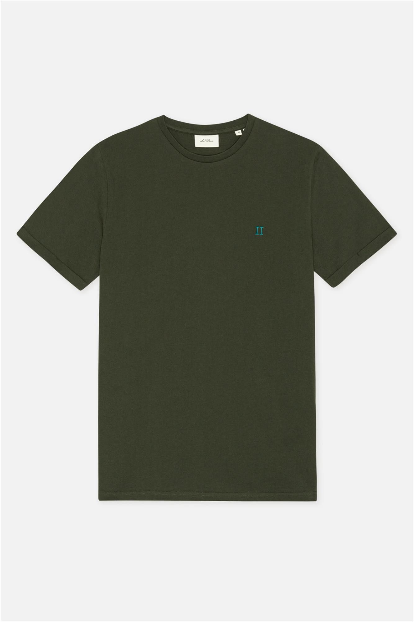 LES DEUX  - Donkergroene Core Seasonal T-shirt