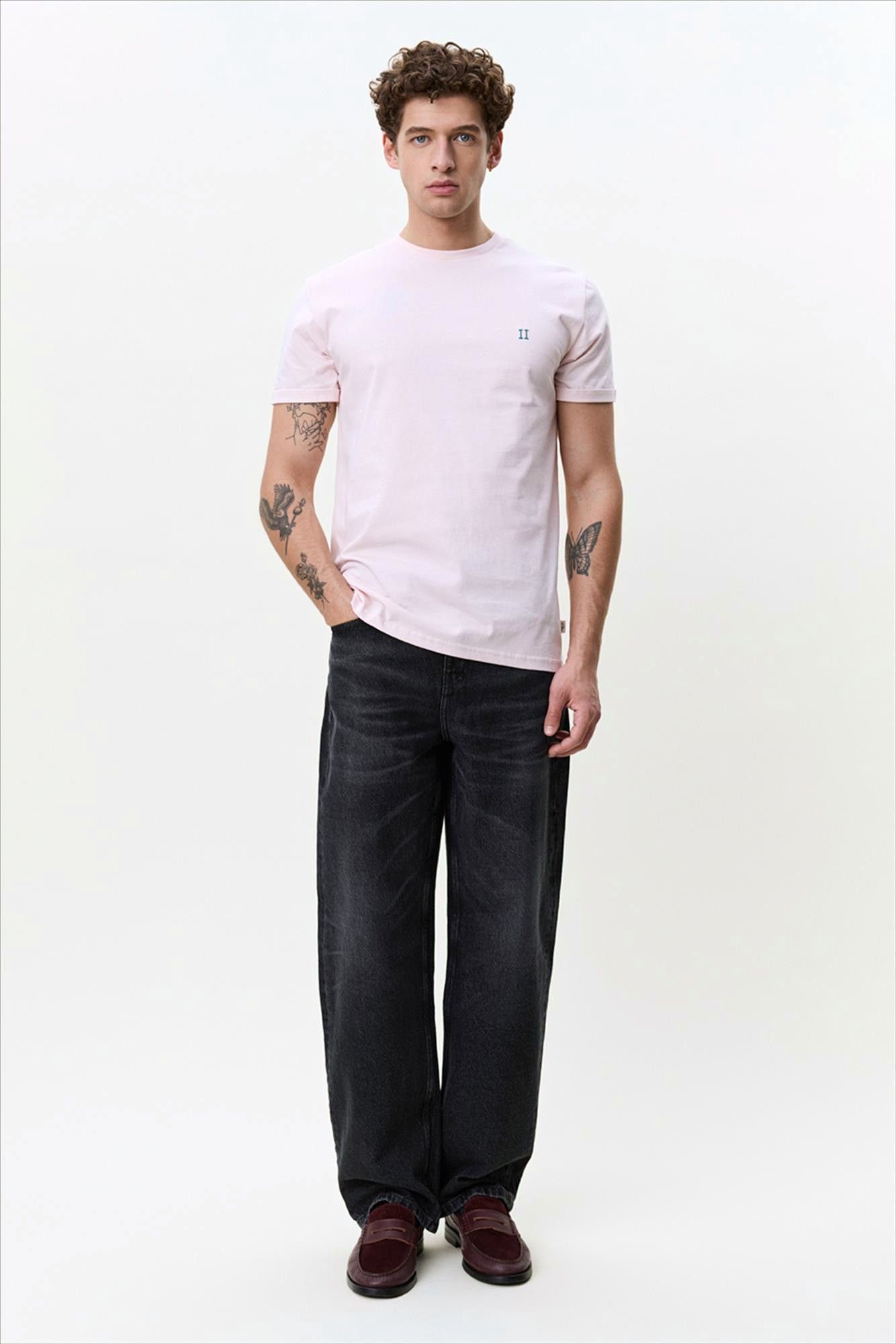 LES DEUX  - Lichtroze Core Seasonal T-shirt