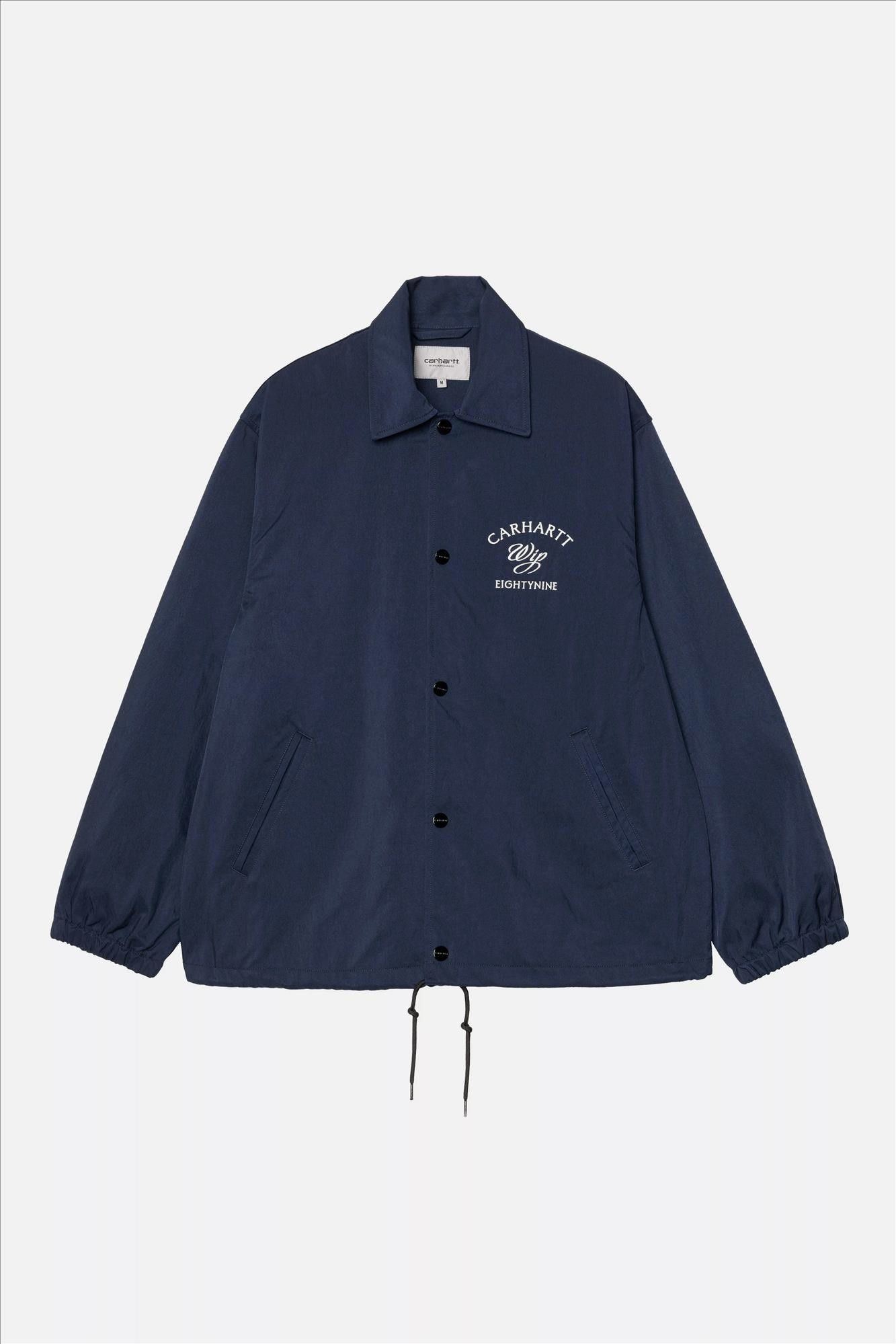 Carhartt WIP - Donkerblauwe Eightynine Coach jacket