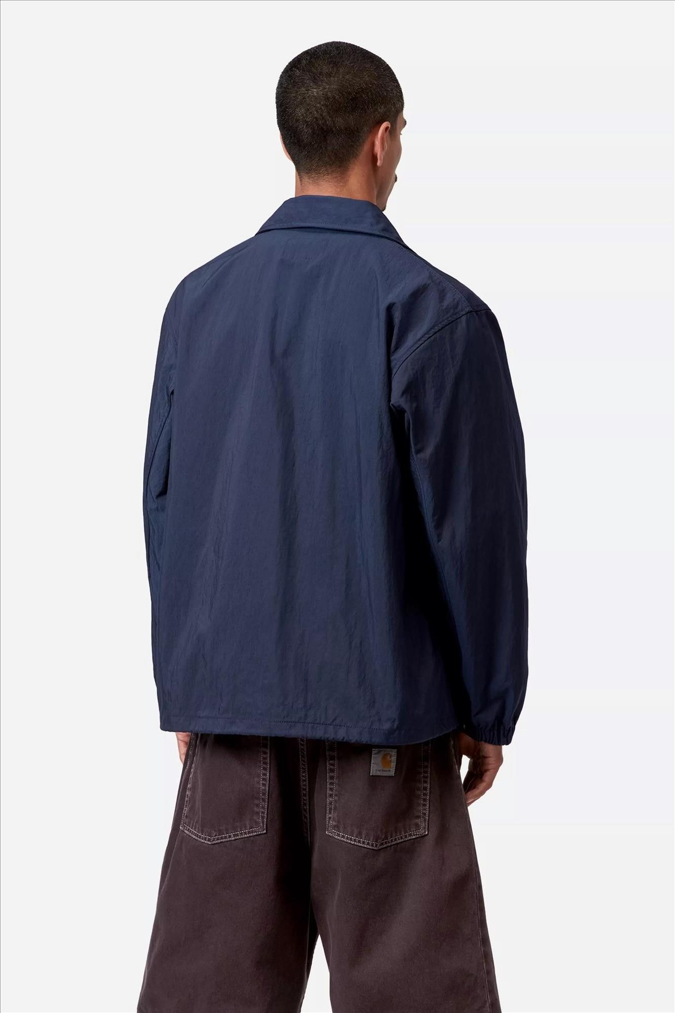 Carhartt WIP - Donkerblauwe Eightynine Coach jacket