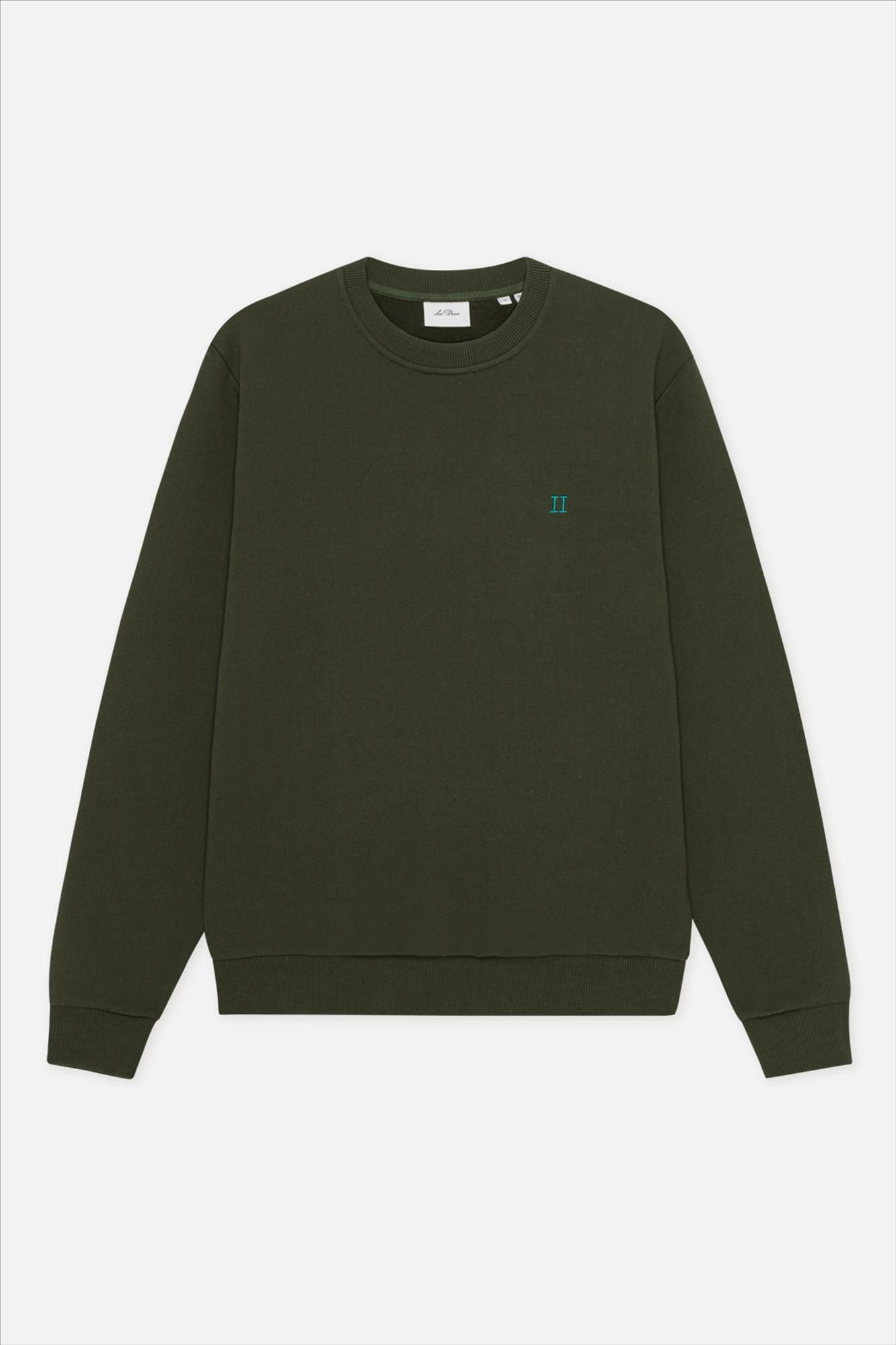LES DEUX  - Donkergroene Core Seasonal sweater