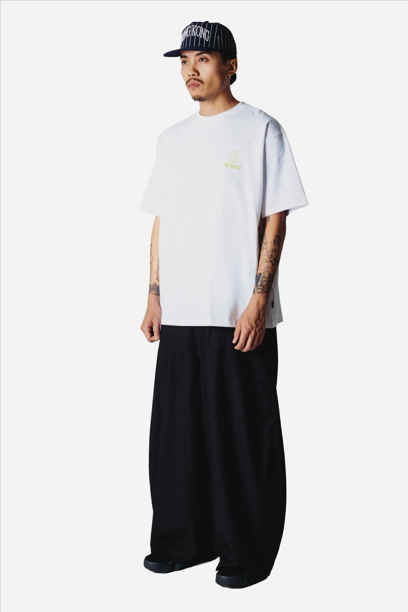 WOODBIRD - Witte Baine Tiger T-shirt
