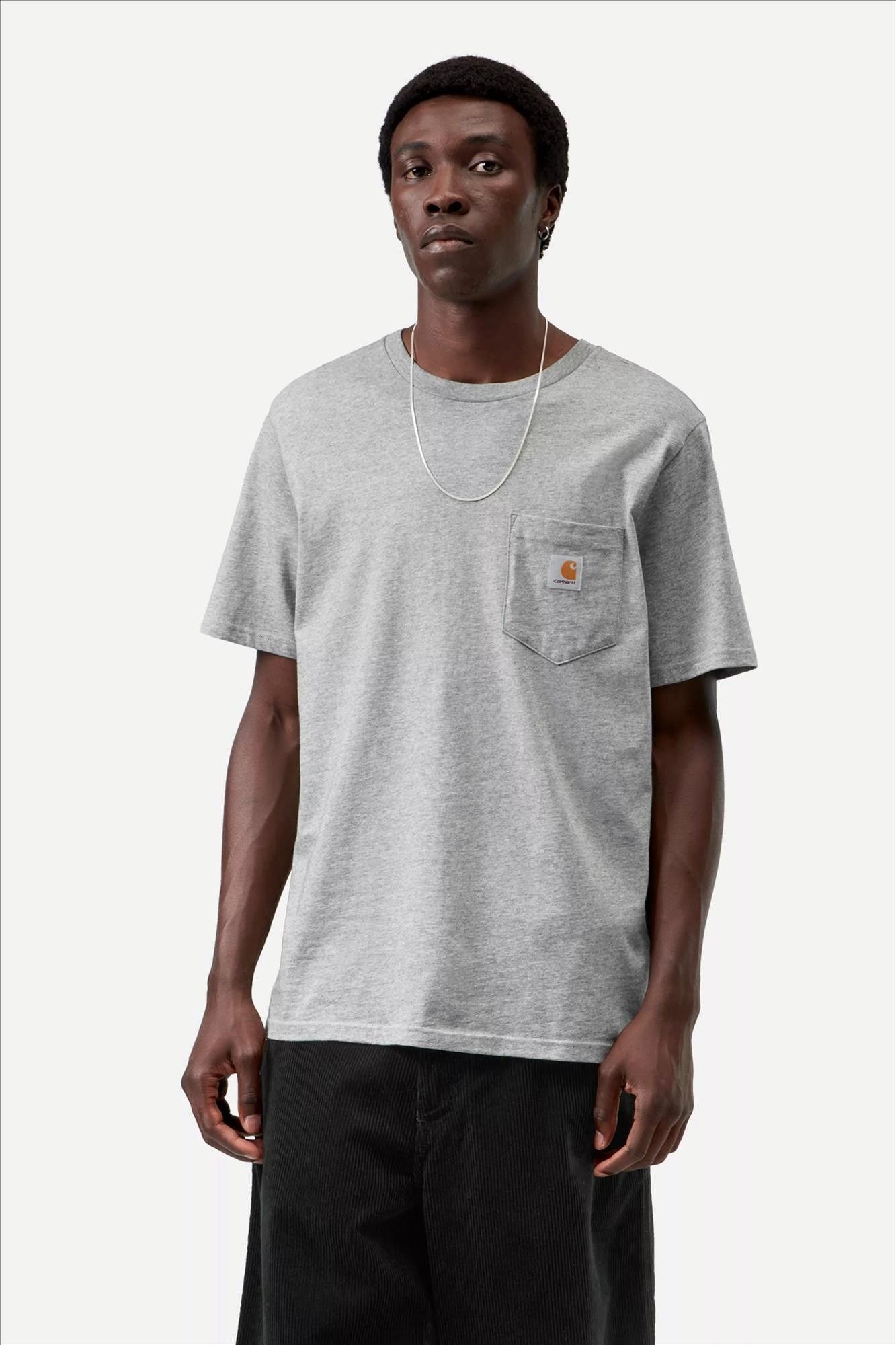 Carhartt WIP - Grijze Pocket T-shirt