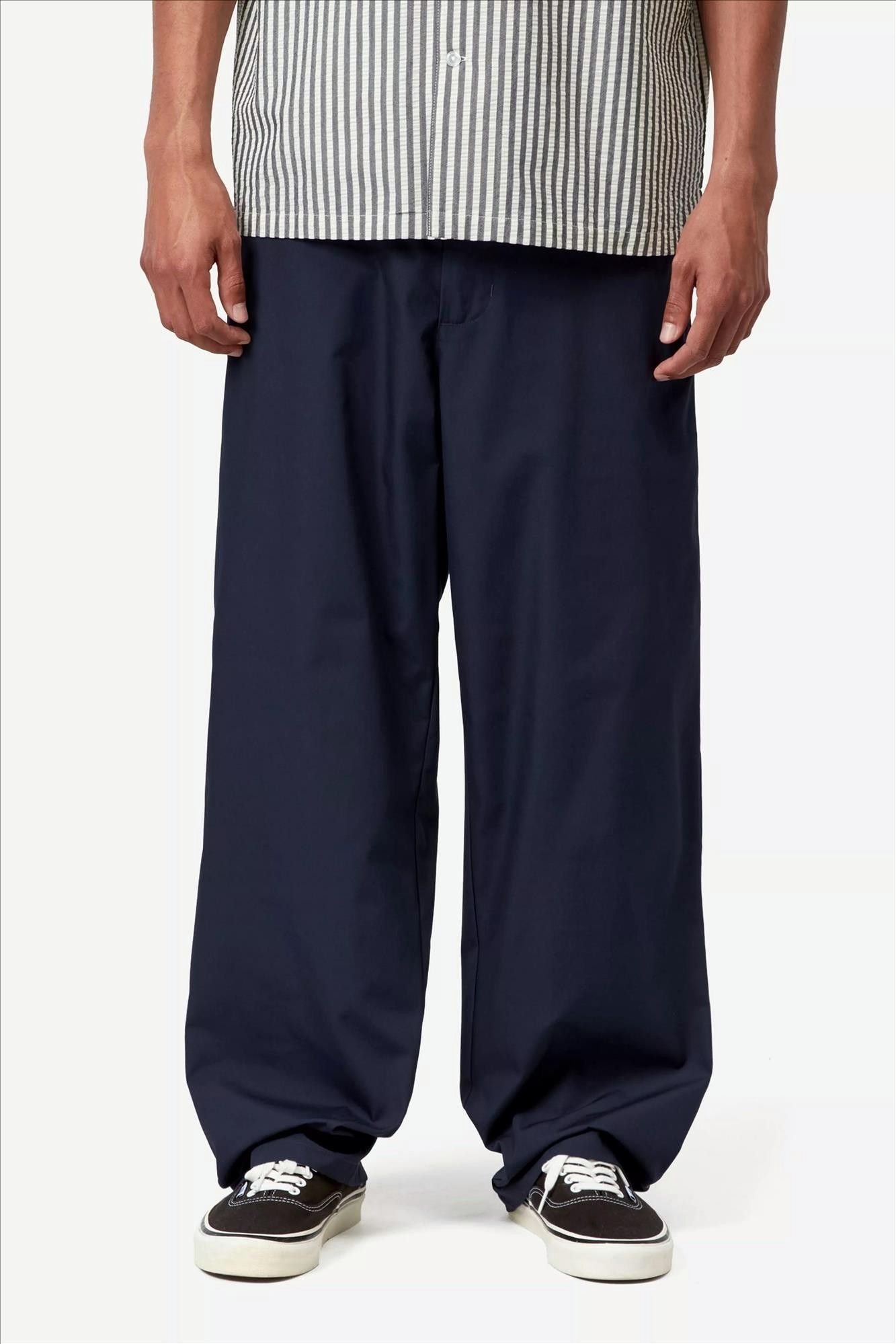 Carhartt WIP - Donkerblauwe Calder broek