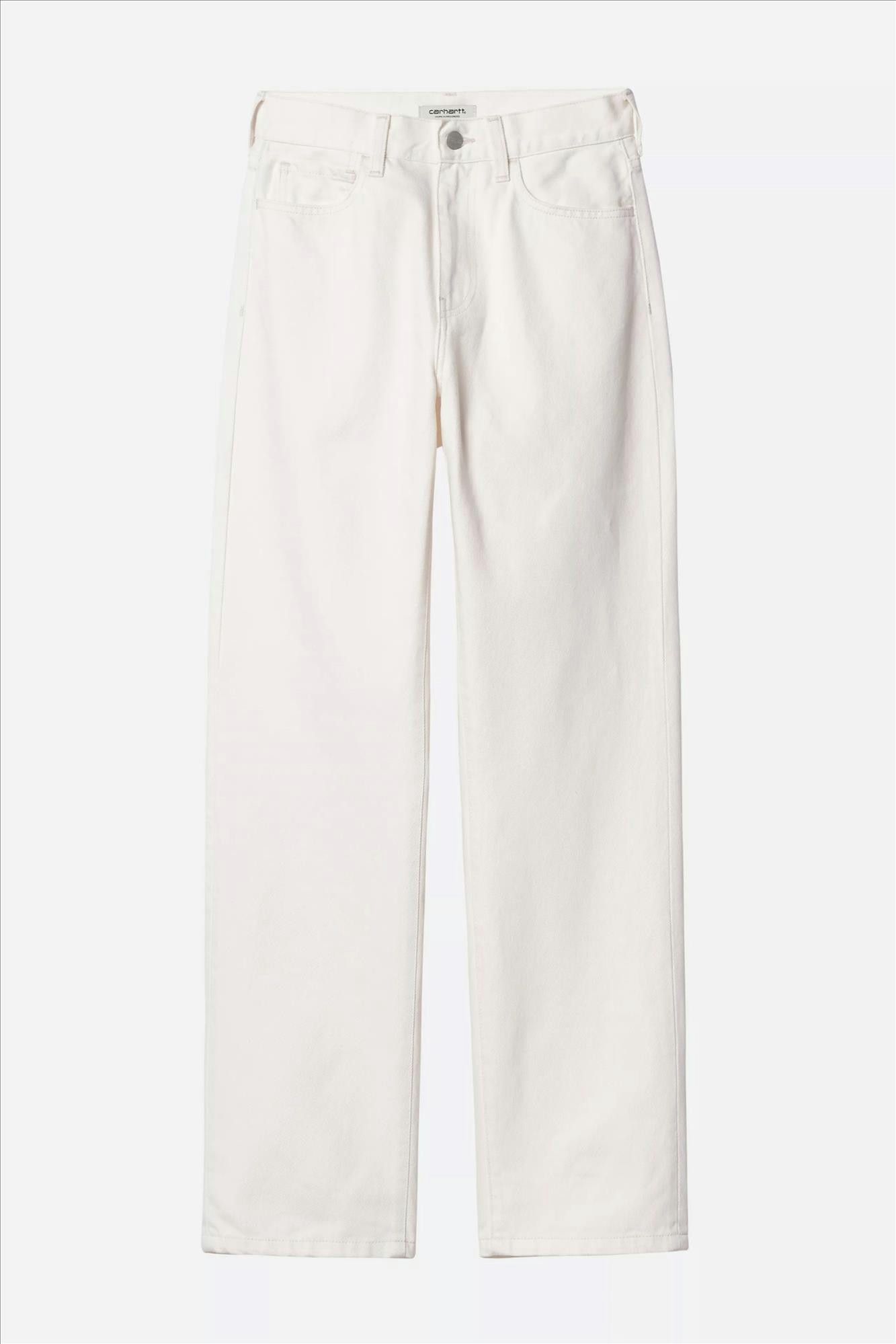 Carhartt WIP - Witte Noxon straight jeans