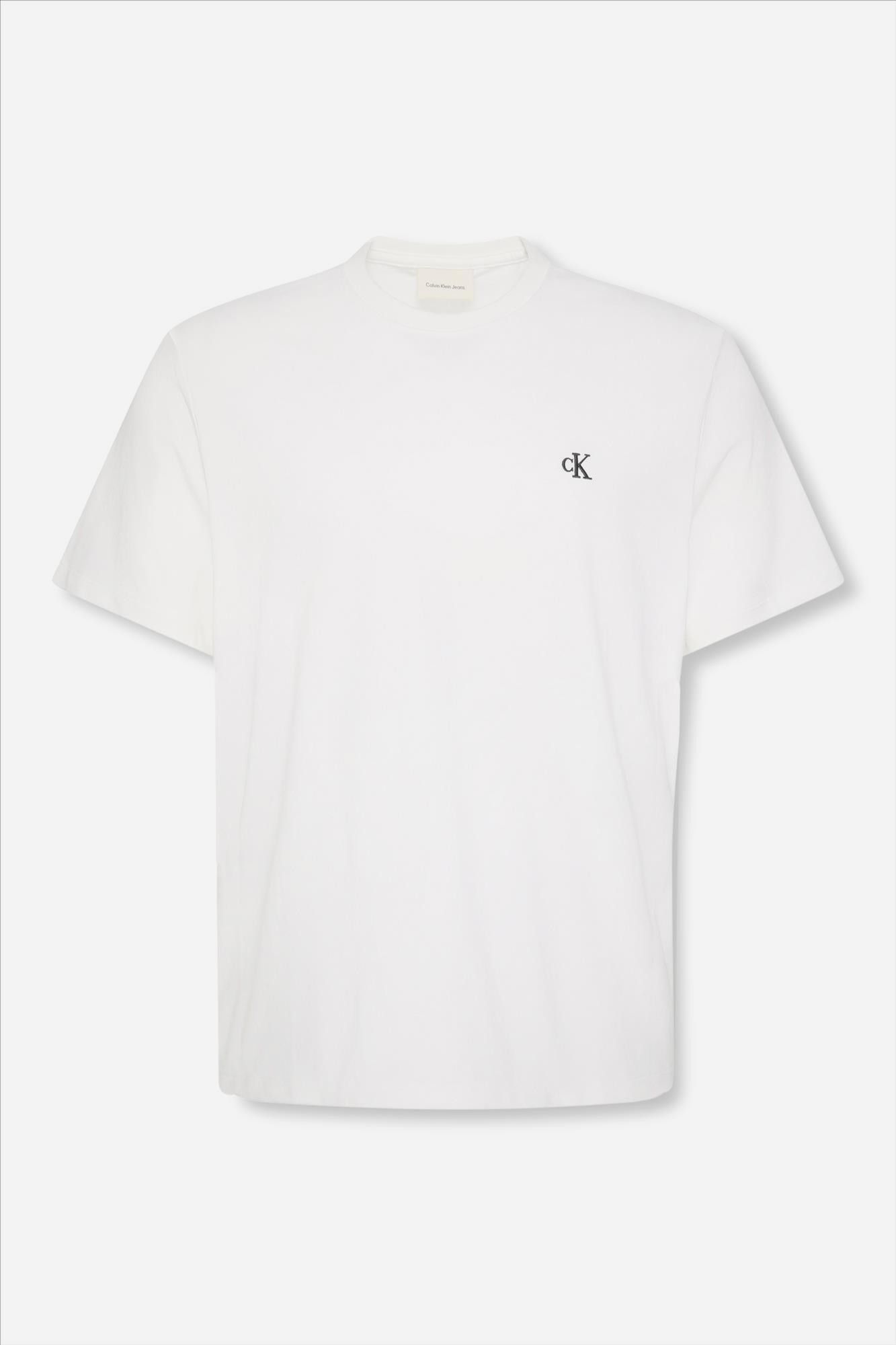 Calvin Klein Jeans - Witte CK Icon T-shirt