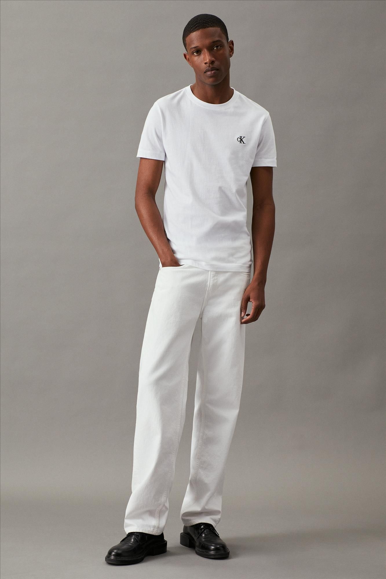 Calvin Klein Jeans - Witte CK Icon T-shirt
