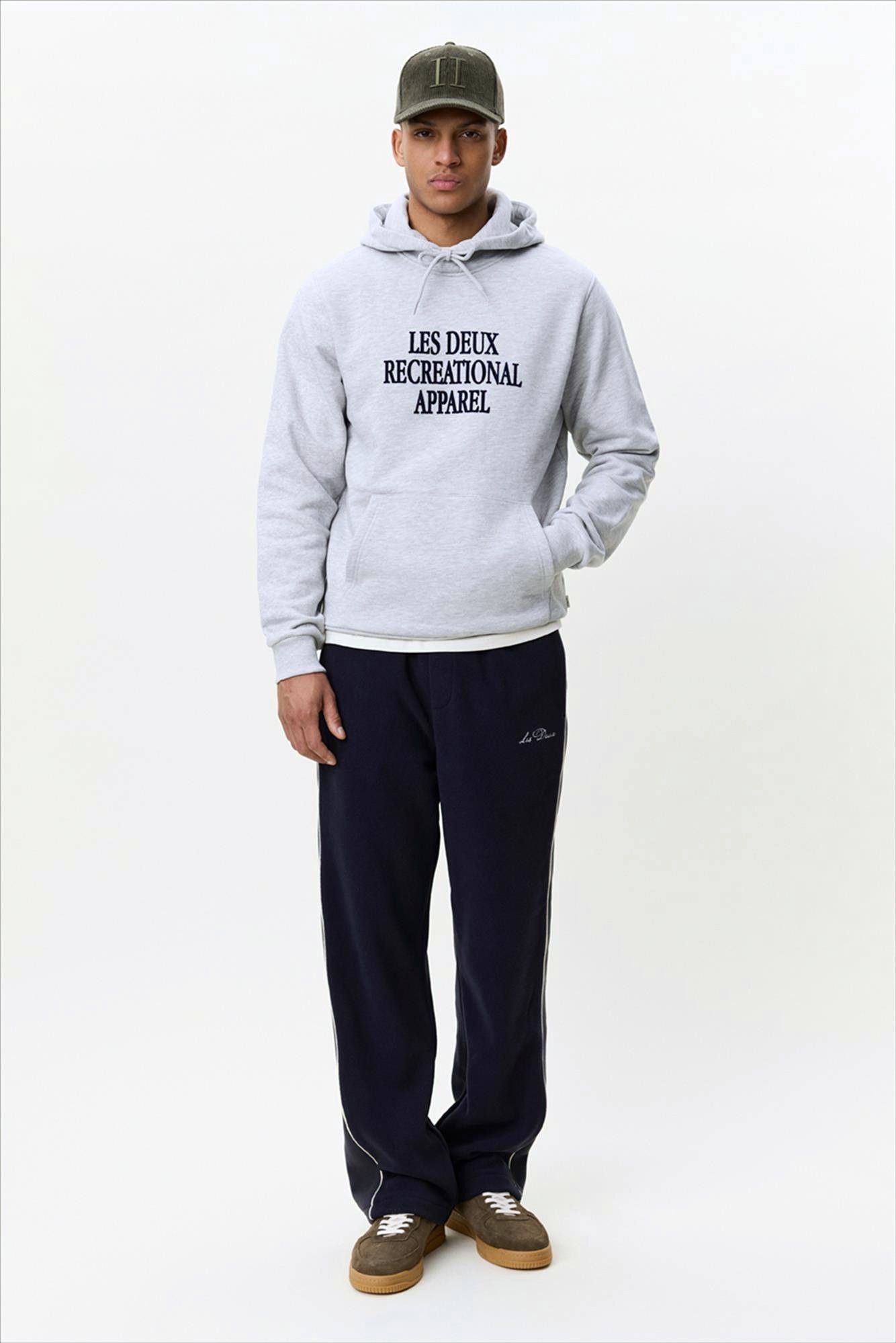 LES DEUX  - Grijze From Copenhagen hoodie