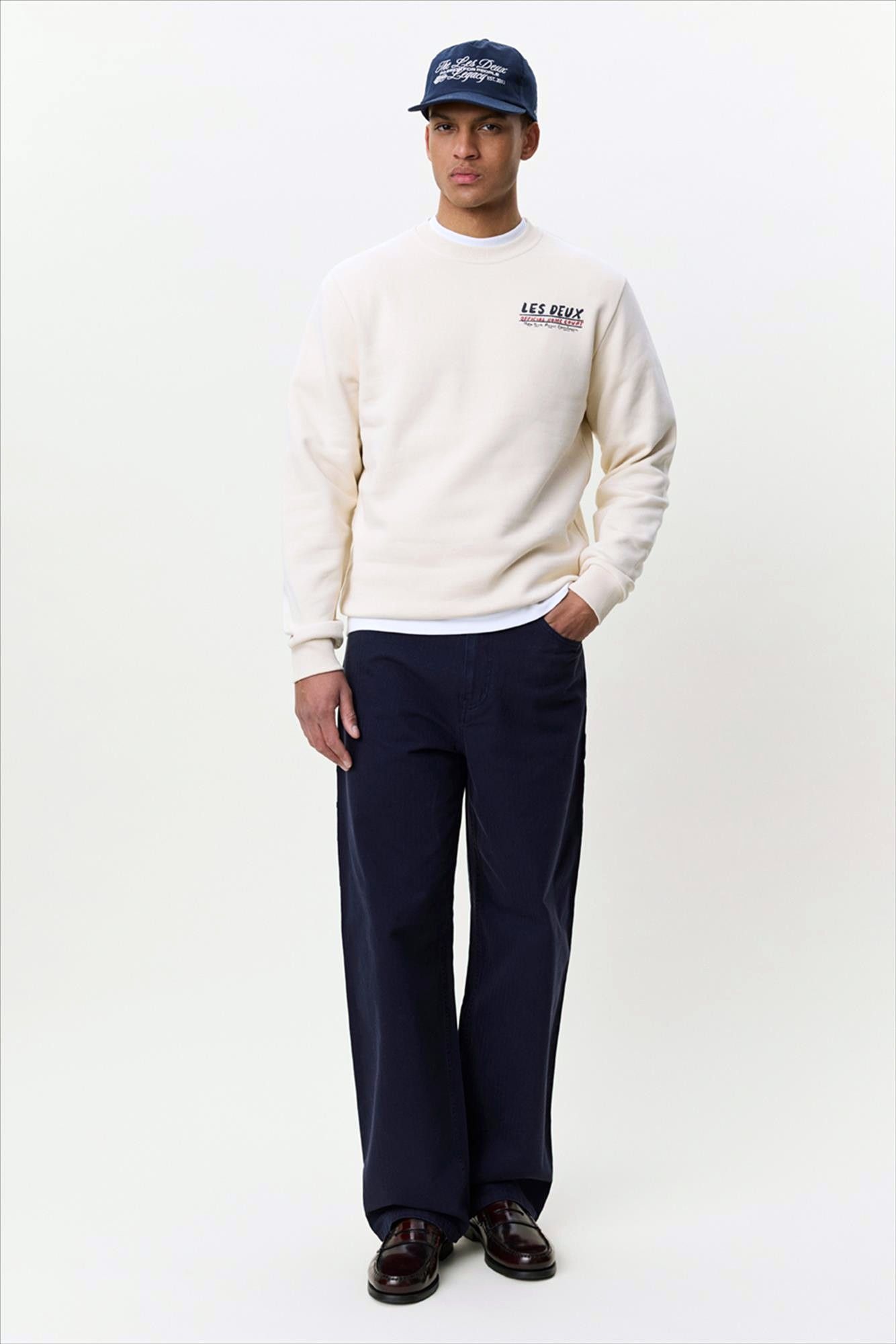 LES DEUX  - Ecru Record sweater