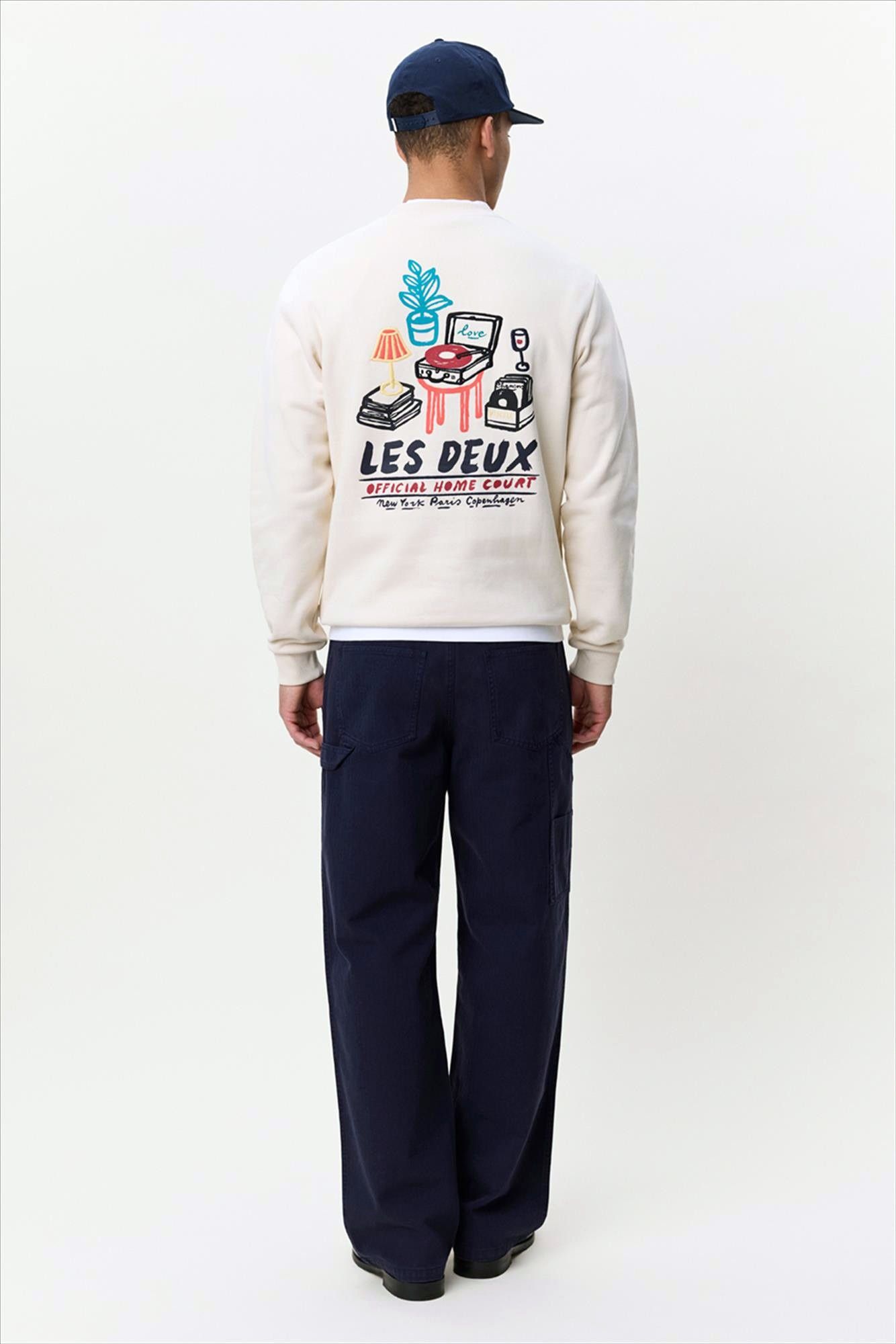 LES DEUX  - Ecru Record sweater