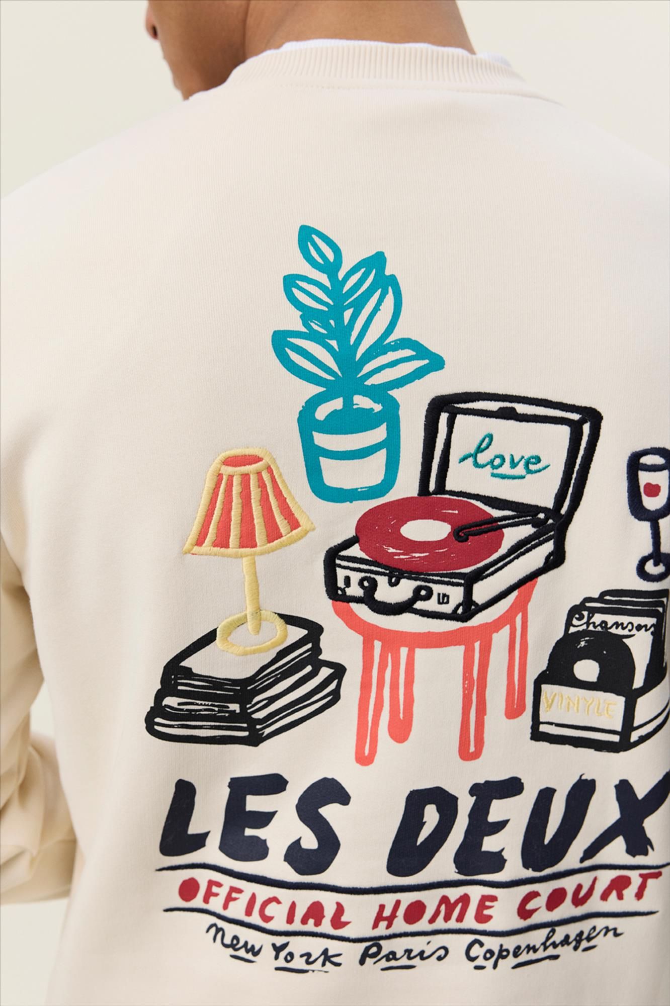 LES DEUX  - Ecru Record sweater