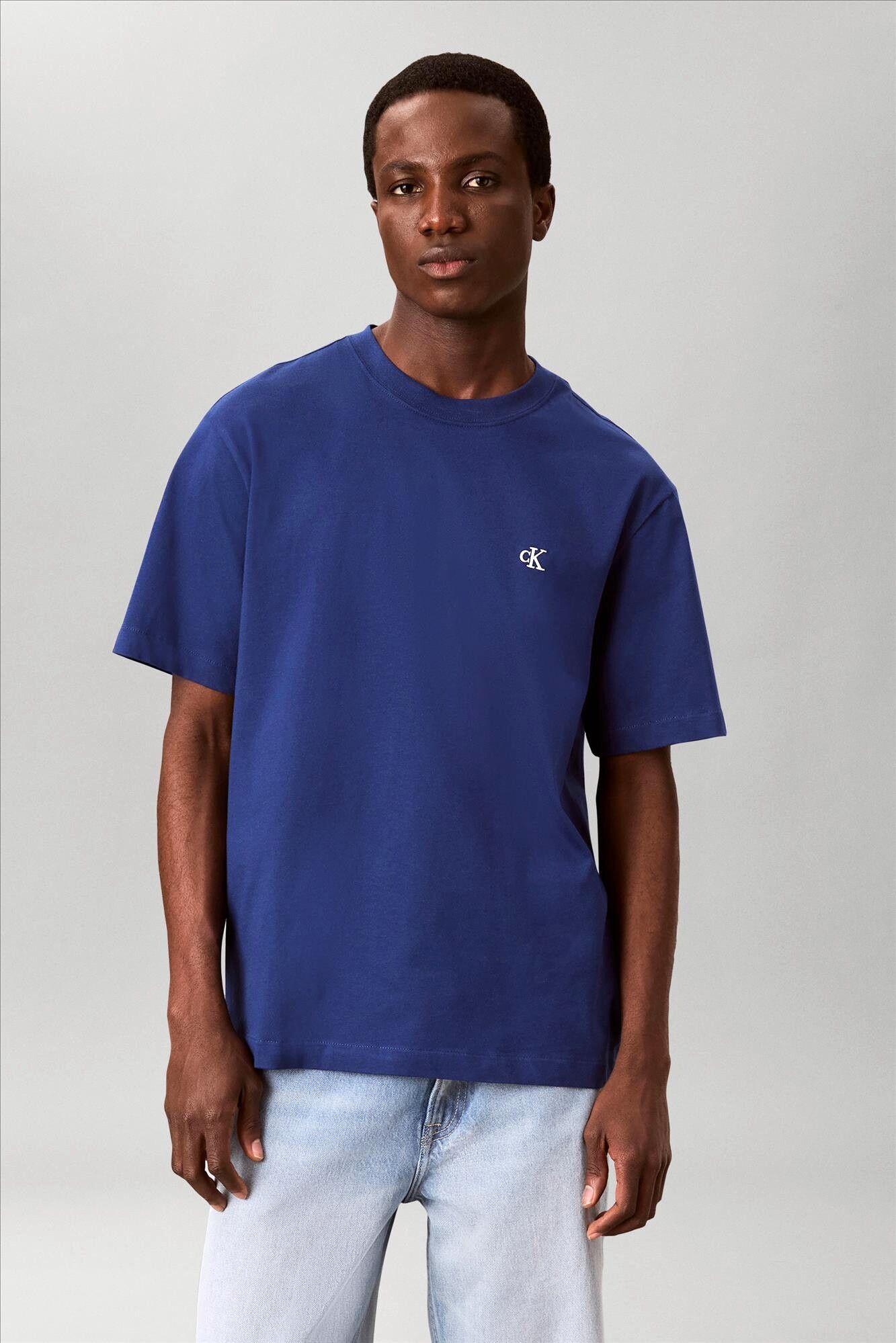 Calvin Klein Jeans - Blauwe Monogram T-shirt