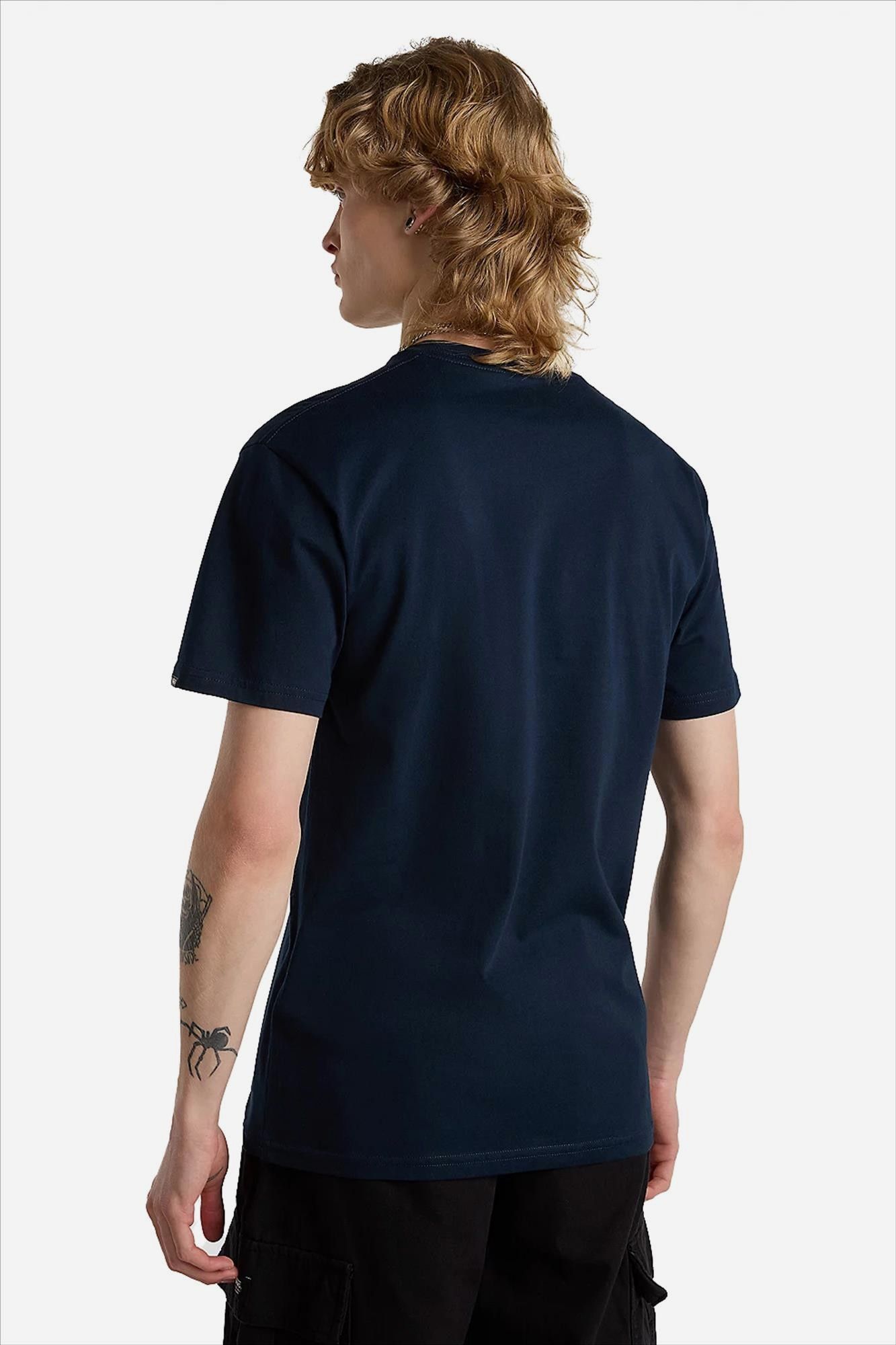Vans  - Donkerblauwe Left Chest Logo T-shirt