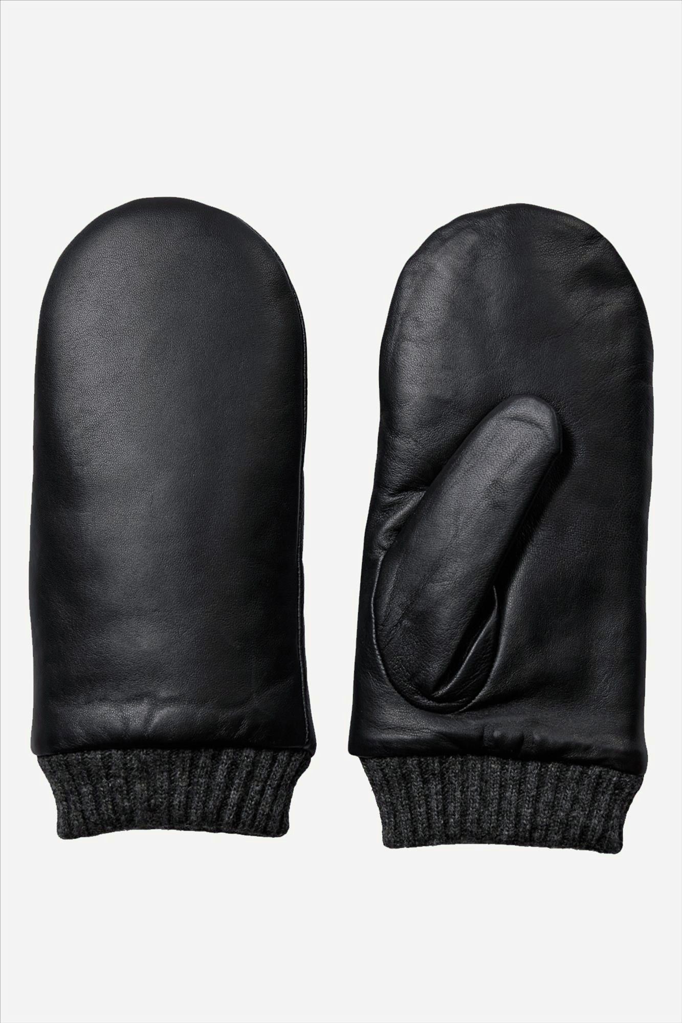 Nümph - Zwarte Bira Leather wanten
