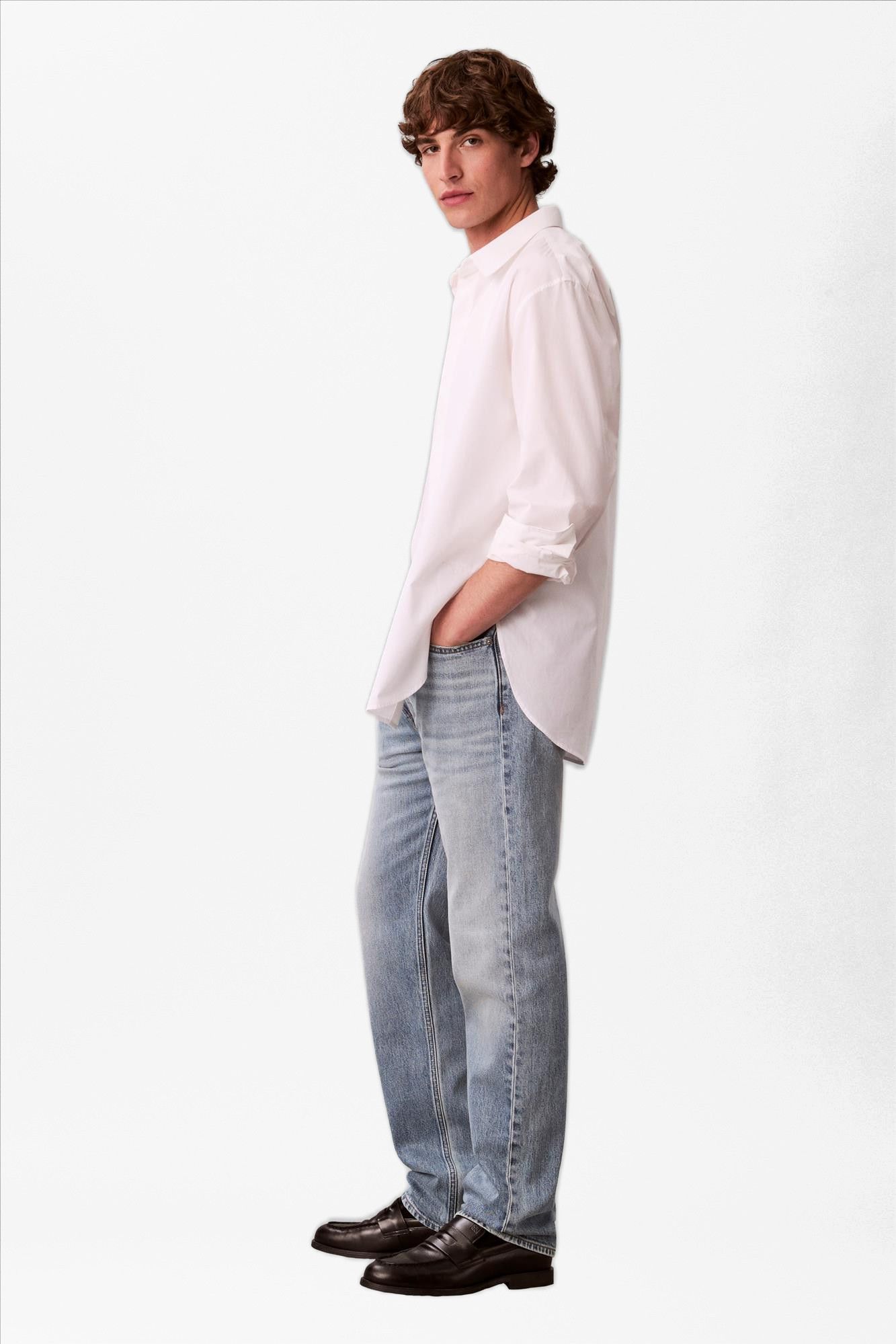 Calvin Klein Jeans - Blauwe Standard straight jeans