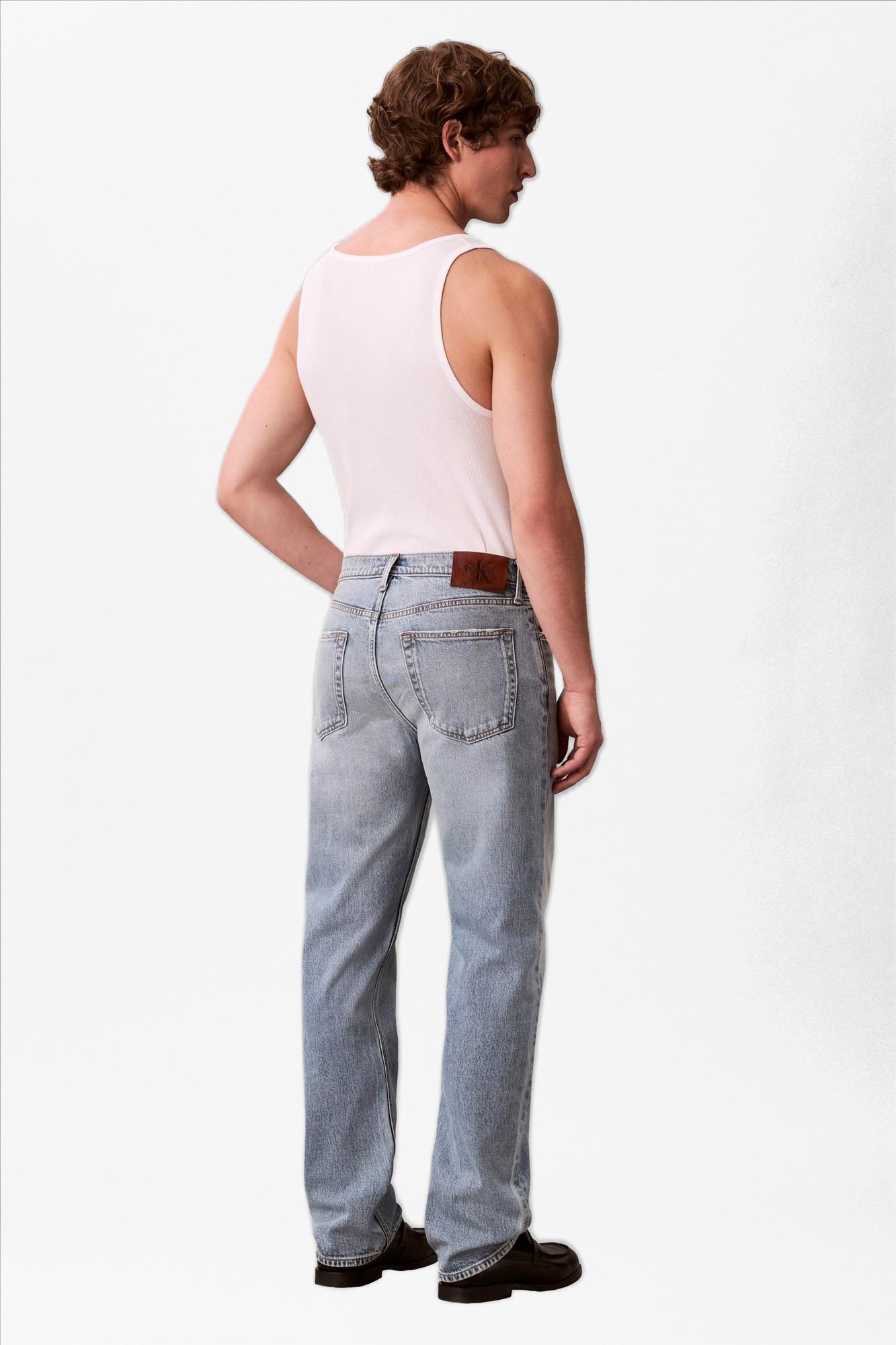 Calvin Klein Jeans - Blauwe Standard straight jeans