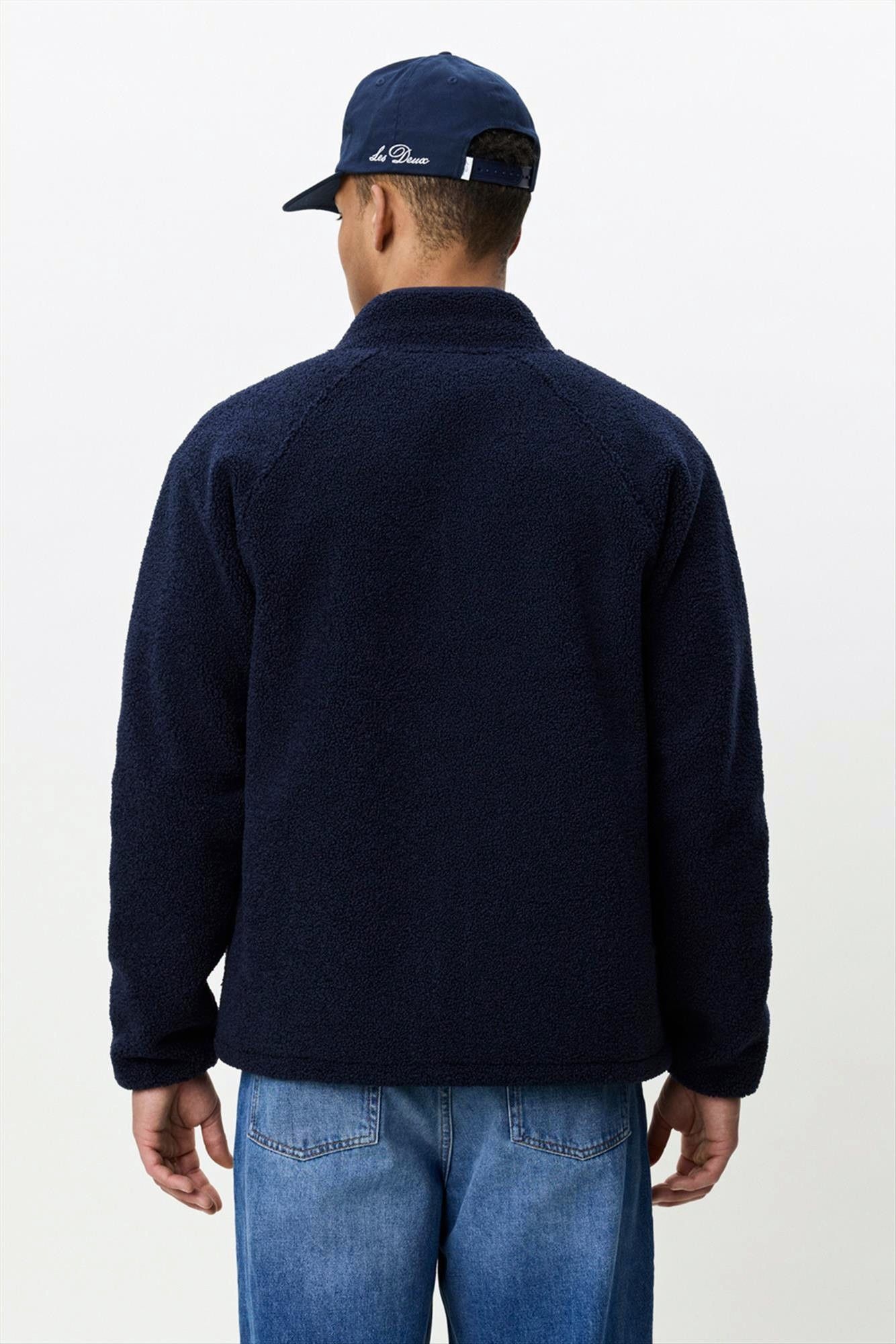 LES DEUX  - Donkerblauw Patch Teddy jasje