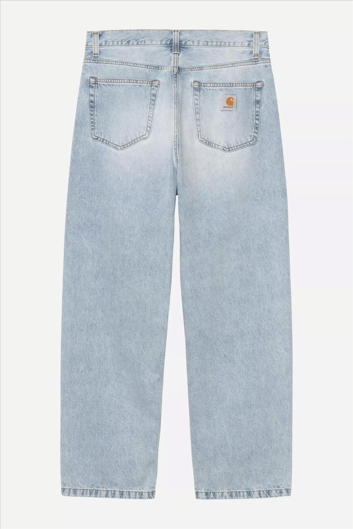 Carhartt WIP - Lichtblauwe Landon loose tapered jeans