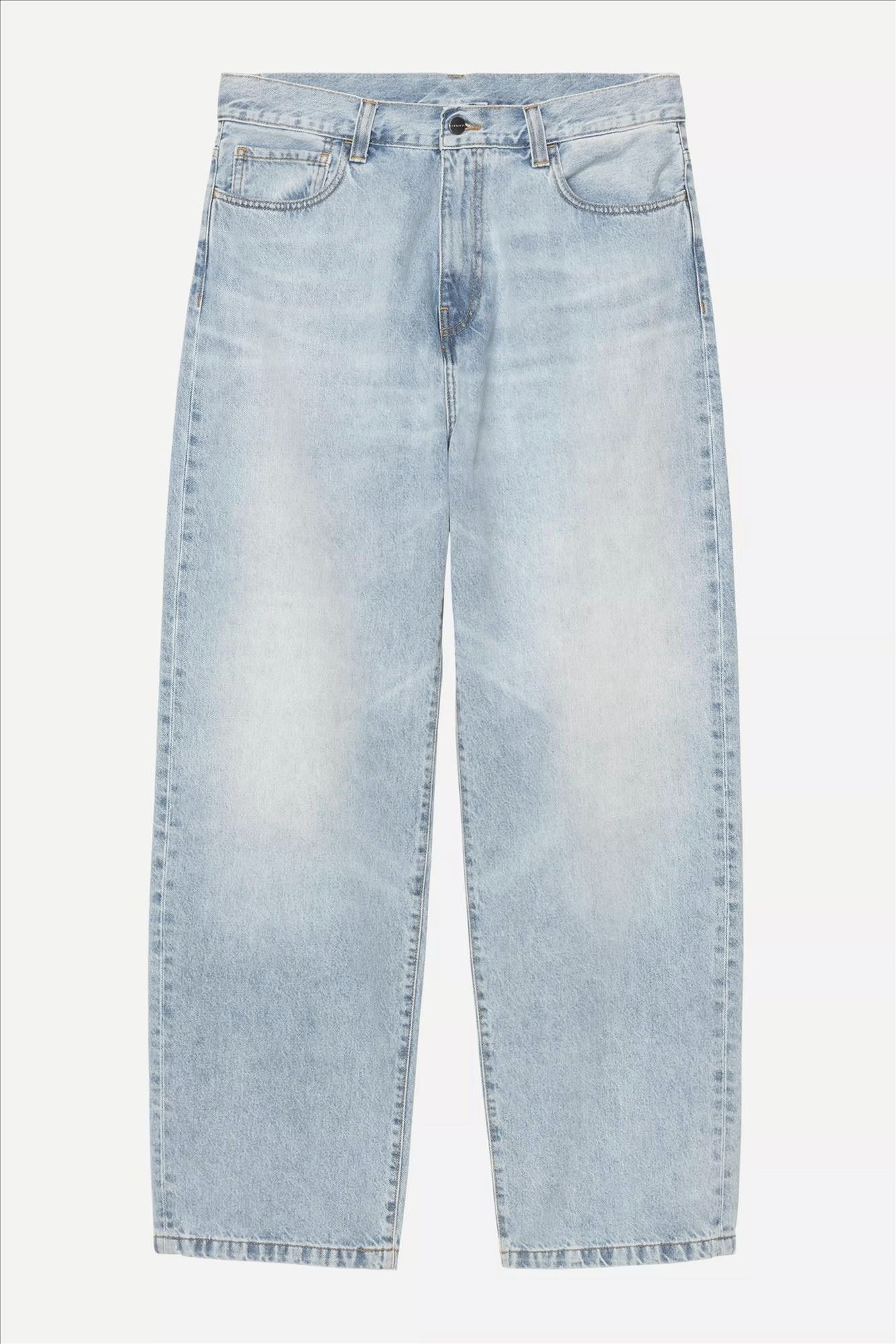 Carhartt WIP - Lichtblauwe Landon loose tapered jeans