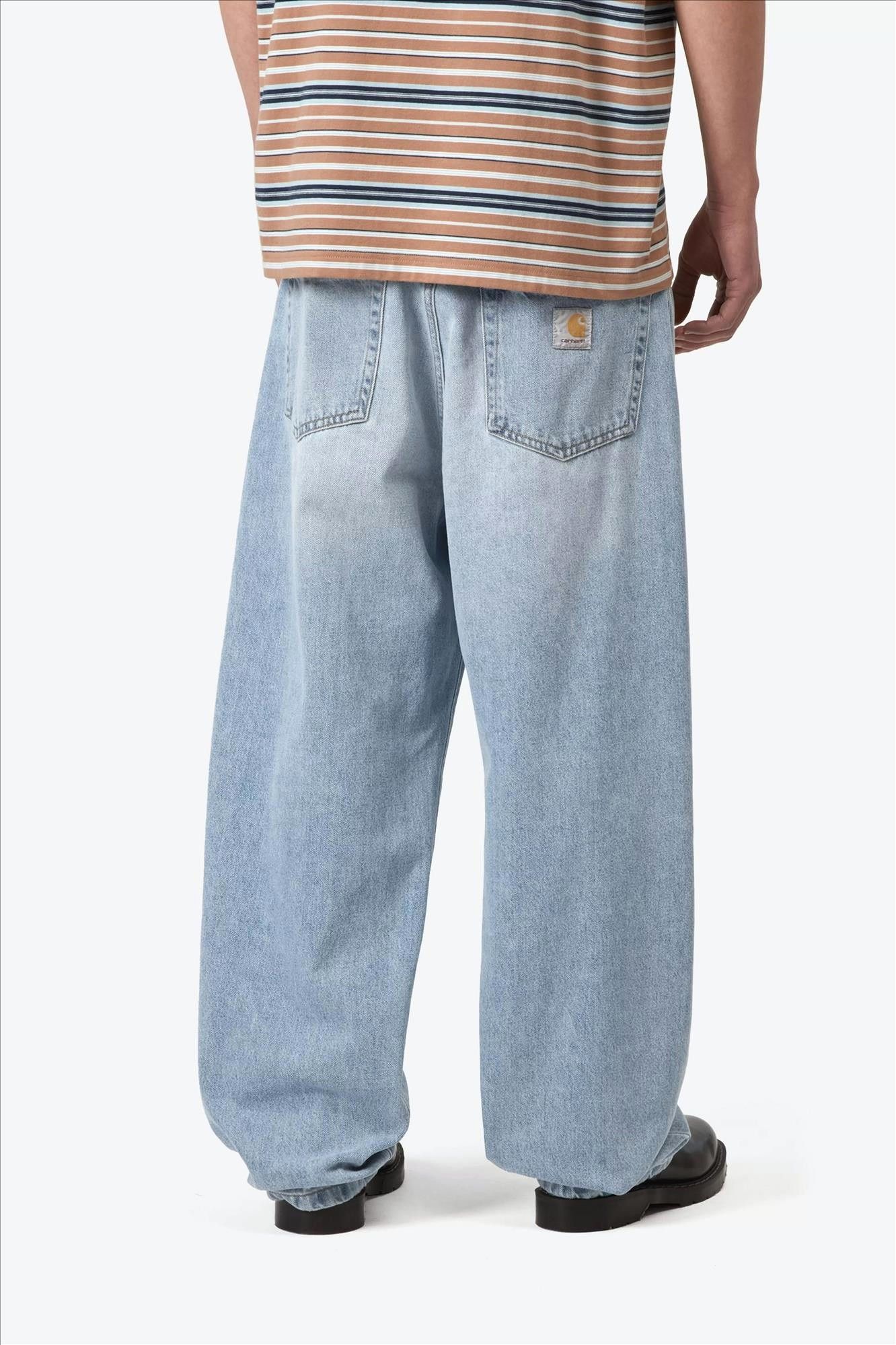 Carhartt WIP - Lichtblauwe Landon loose tapered jeans