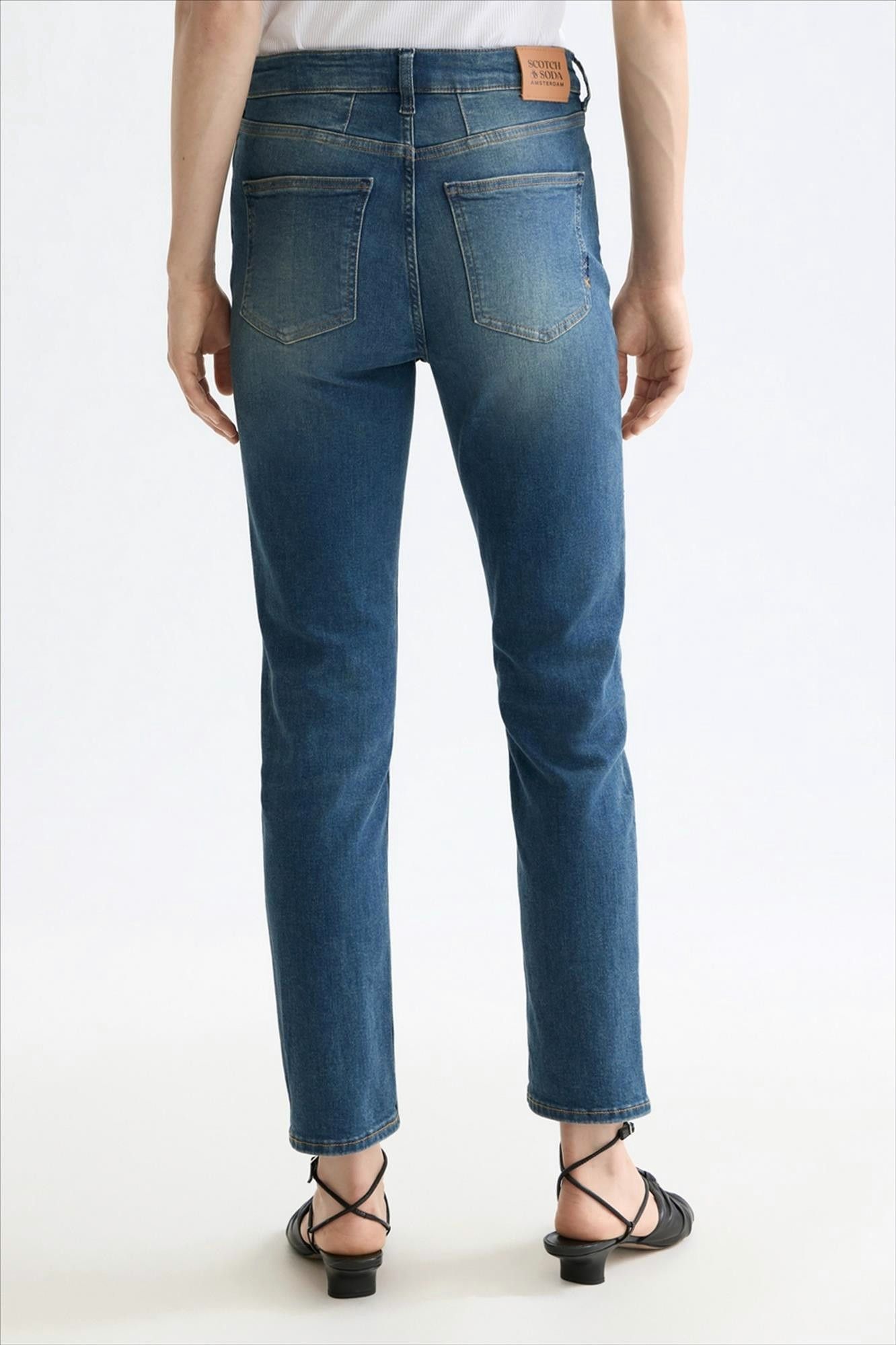 Scotch & Soda - Blauwe Highfive slim jeans