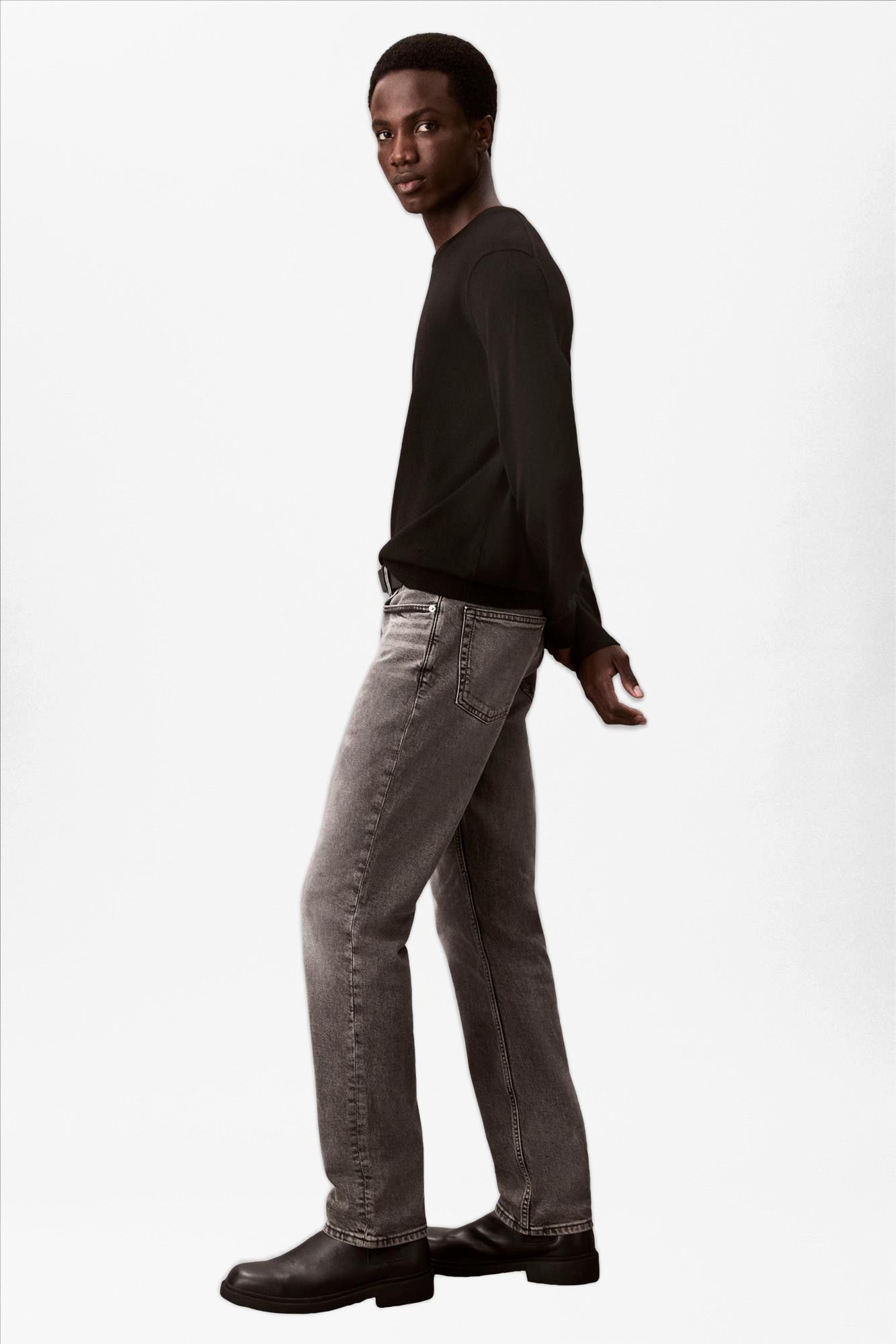 Calvin Klein Jeans - Grijze Pewter Rock slim jeans
