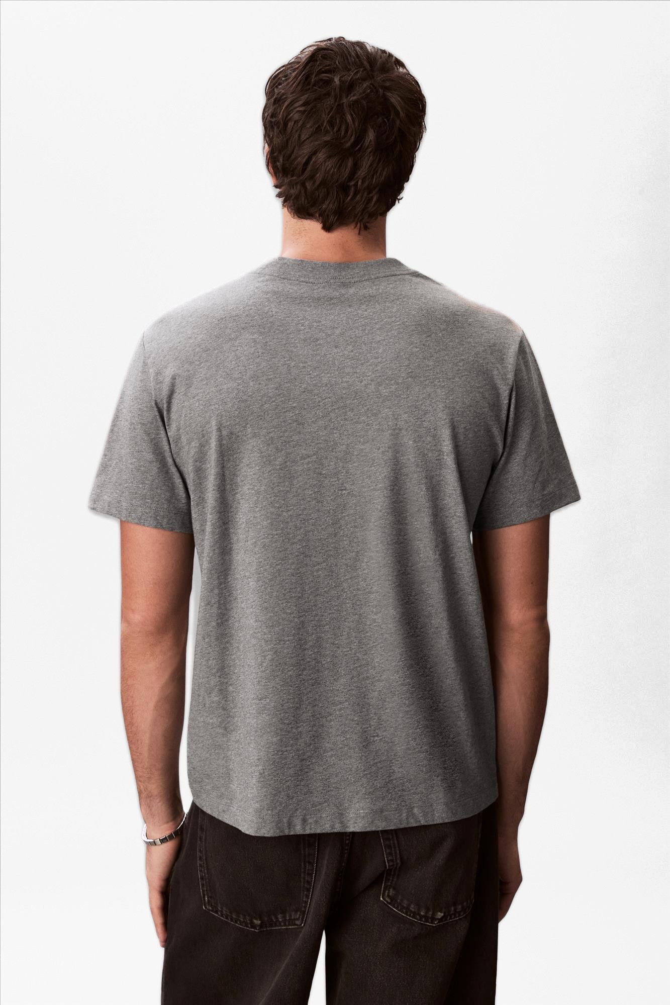 Calvin Klein Jeans - Grijze Monogram T-shirt