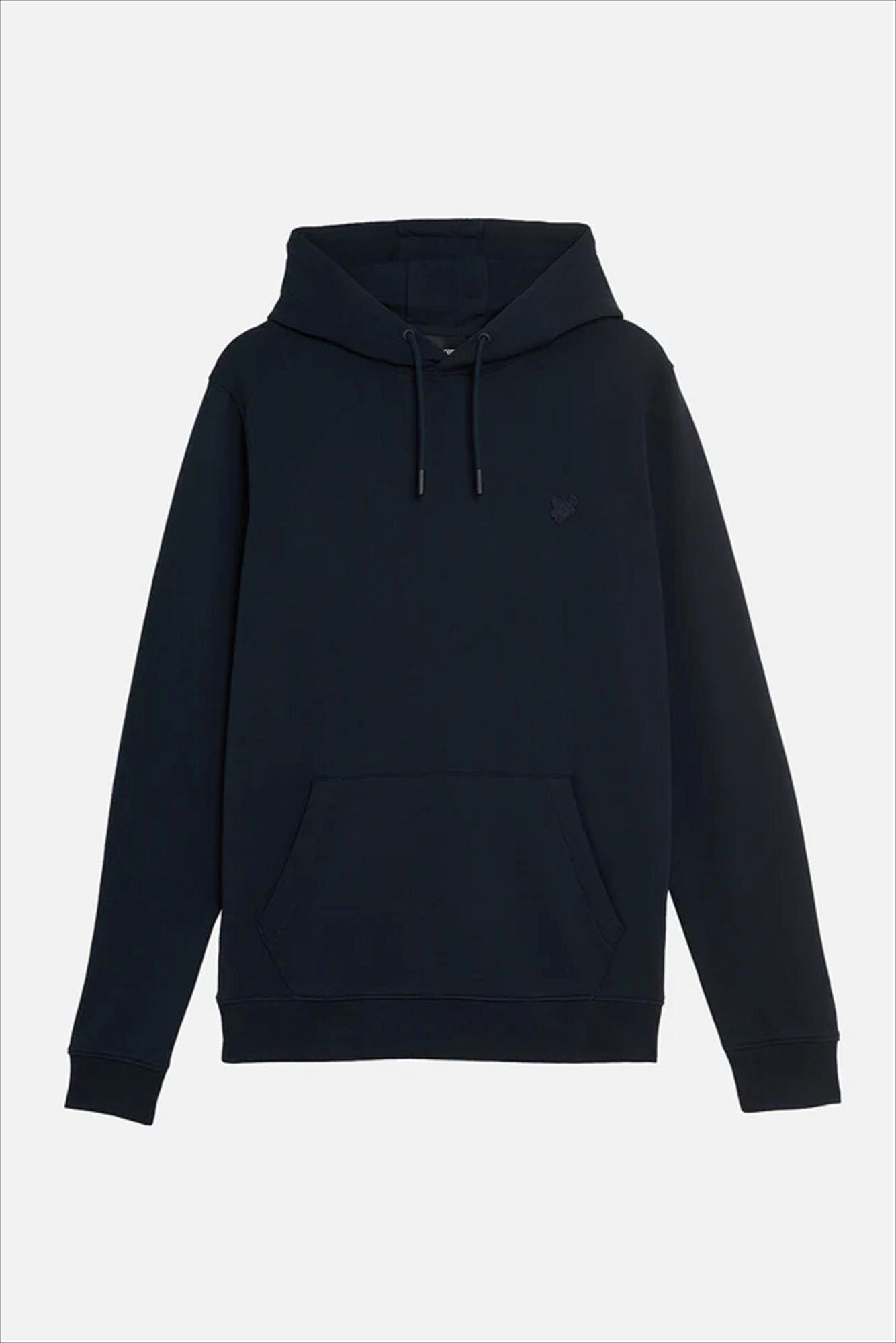 Lyle & Scott - Donkerblauwe Superfine hoodie