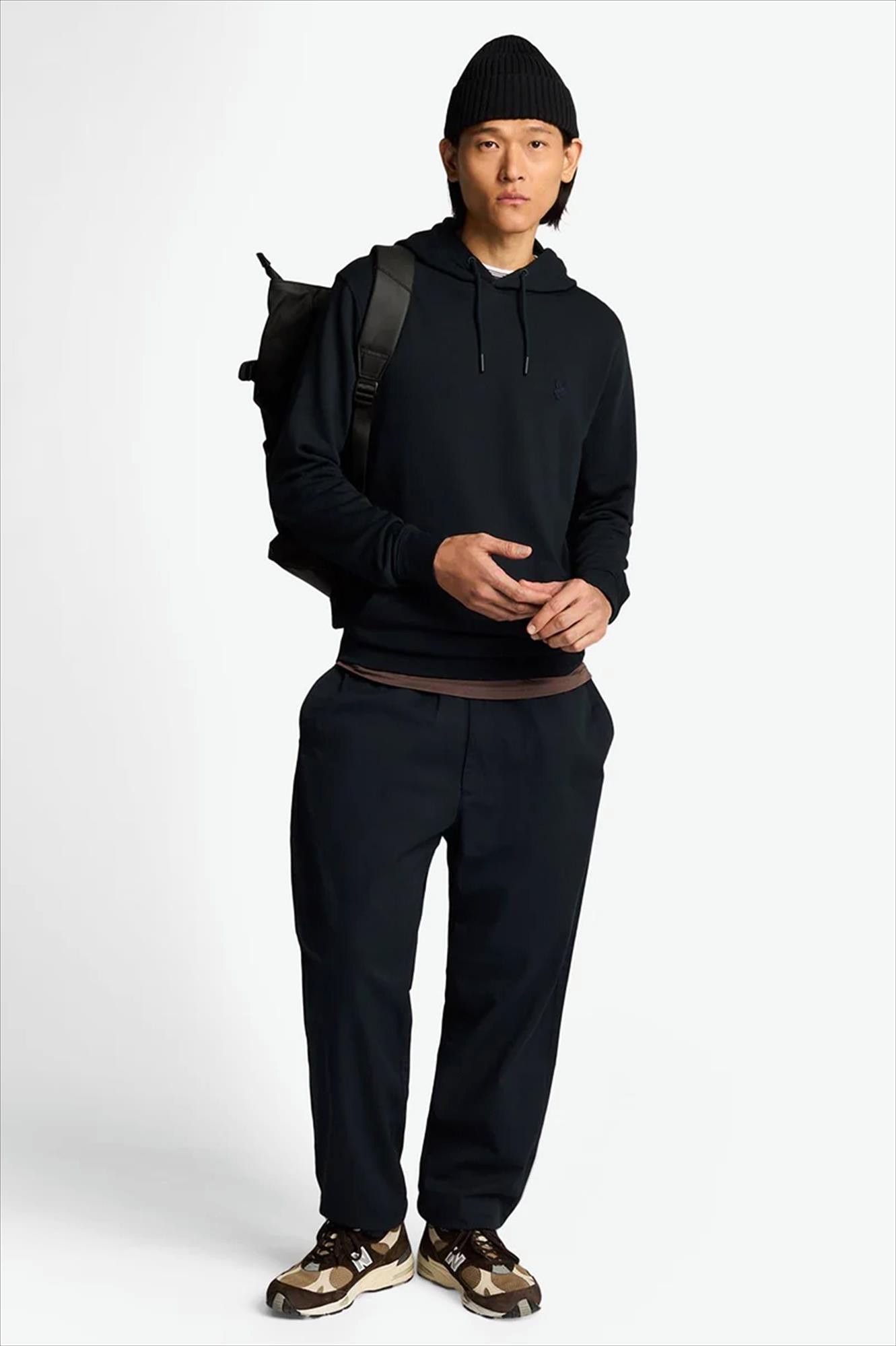 Lyle & Scott - Donkerblauwe Superfine hoodie