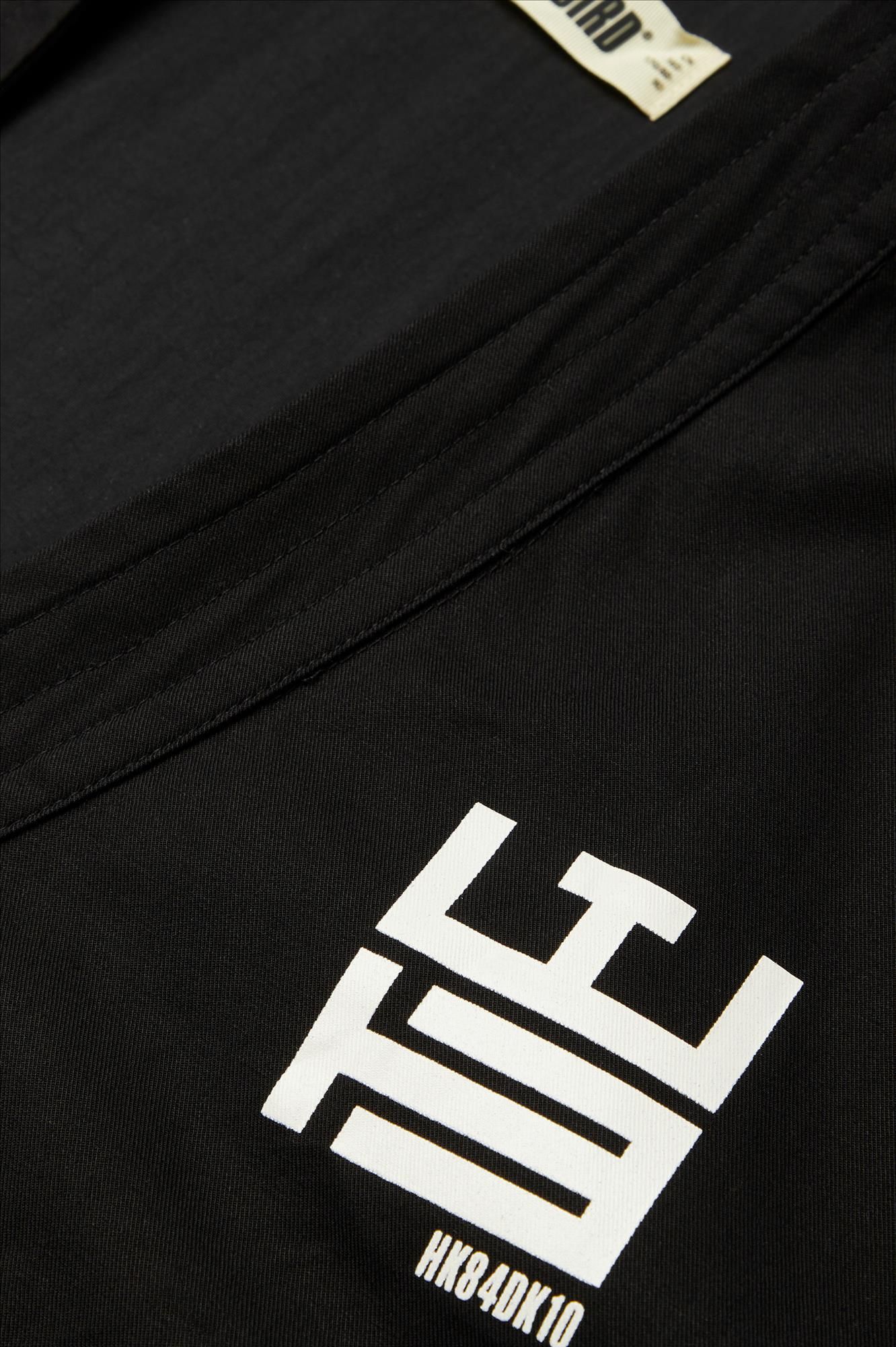 WOODBIRD - Zwart Still kimono jasje