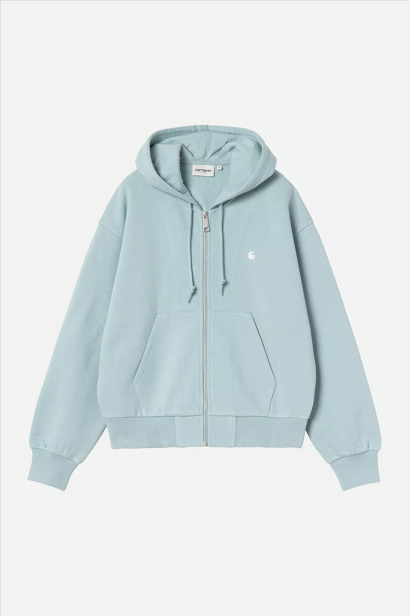 Carhartt WIP - Lichtblauwe Casey hoodie