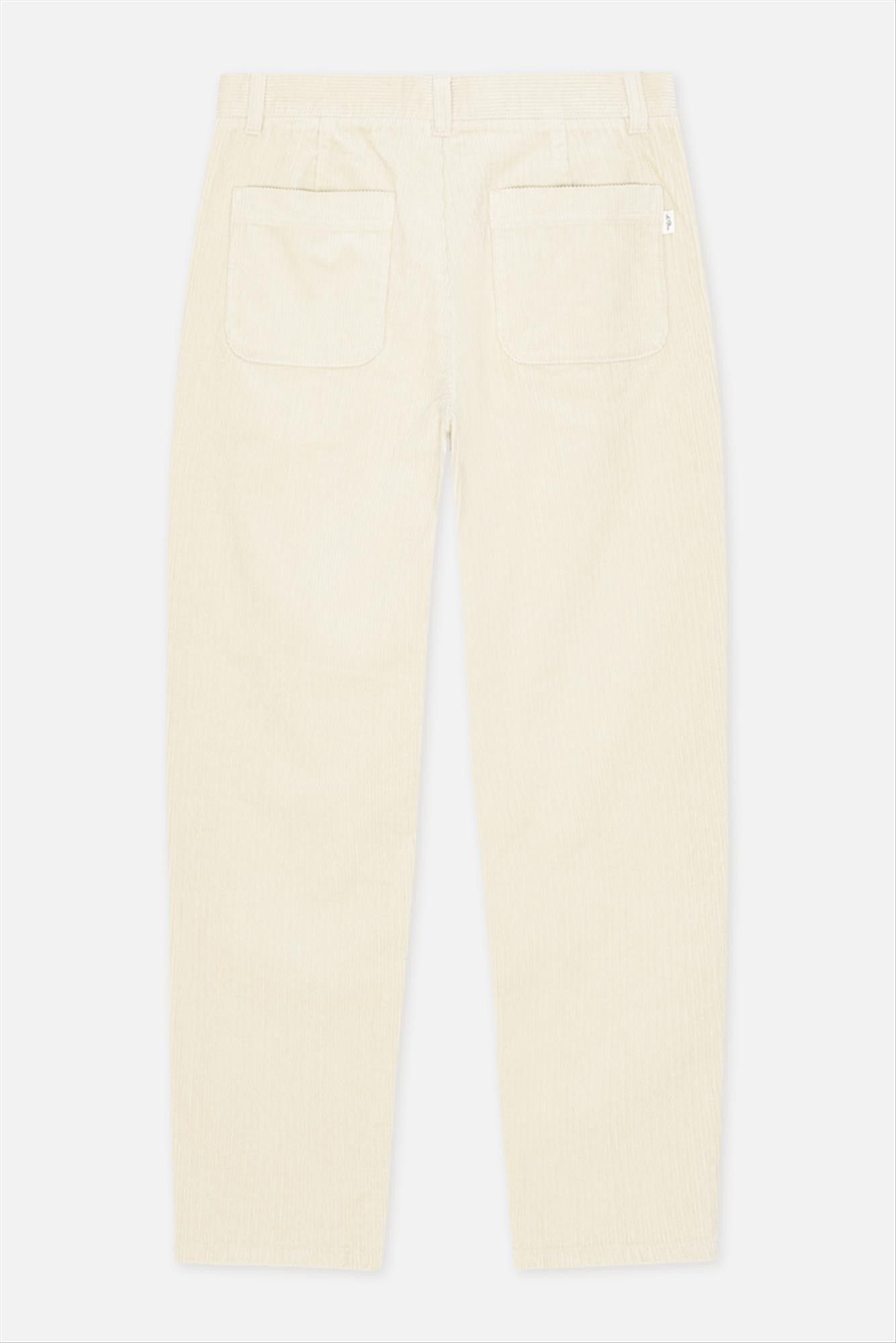 LES DEUX  - Ecru Corduroy Tapered broek