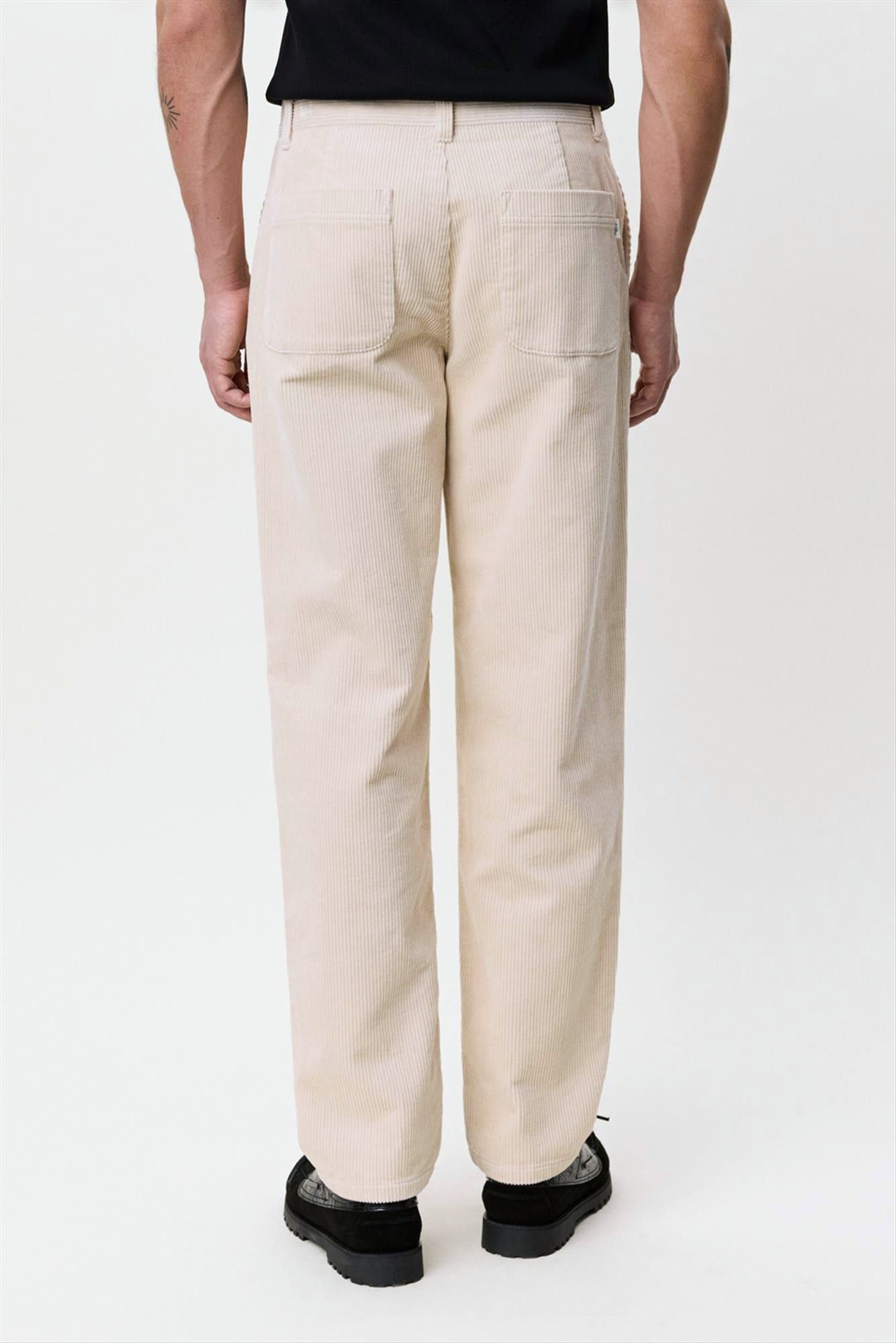 LES DEUX  - Ecru Corduroy Tapered broek