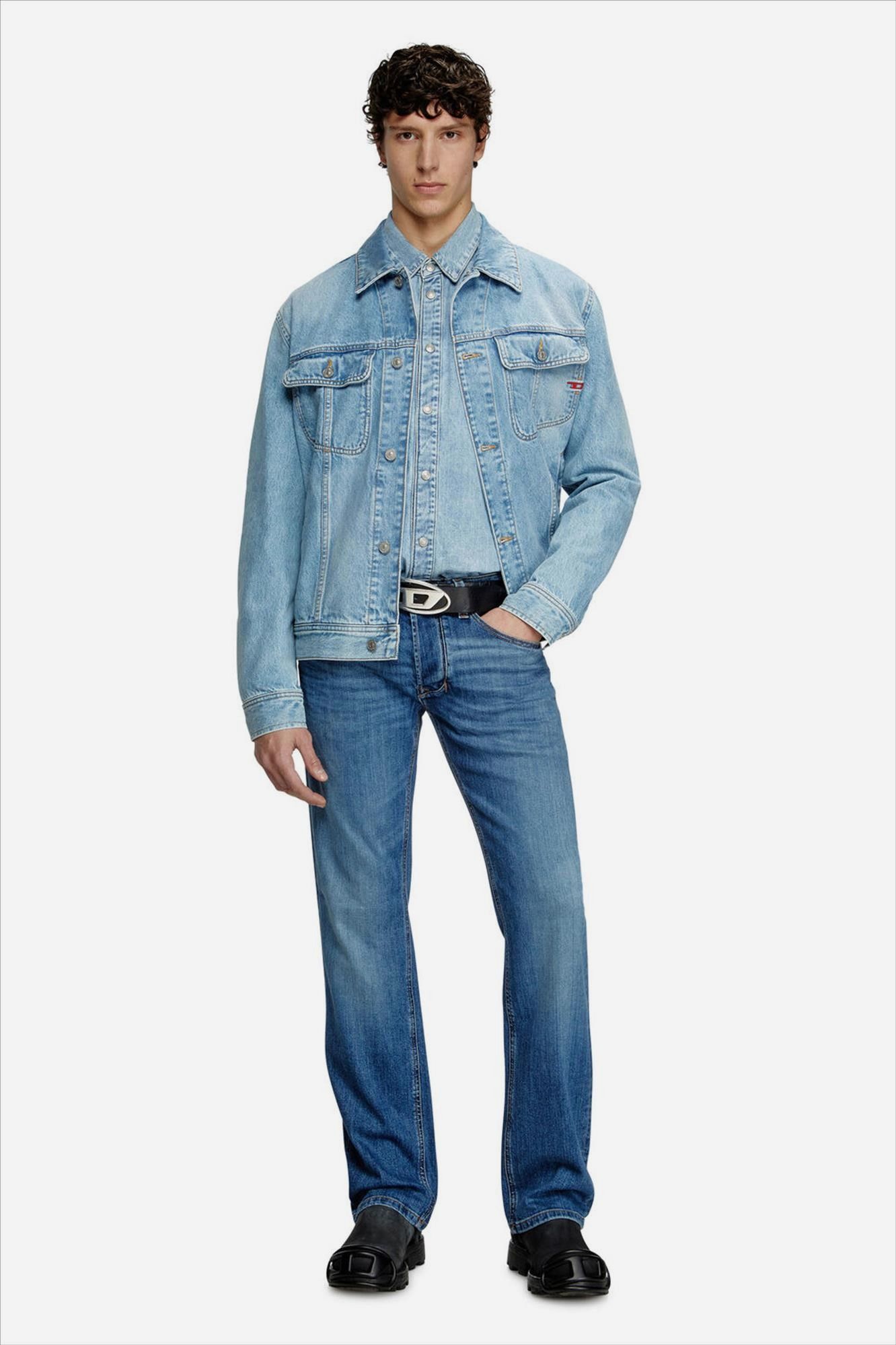 Diesel - Middenblauwe 1986 Larkee-Beex jeans