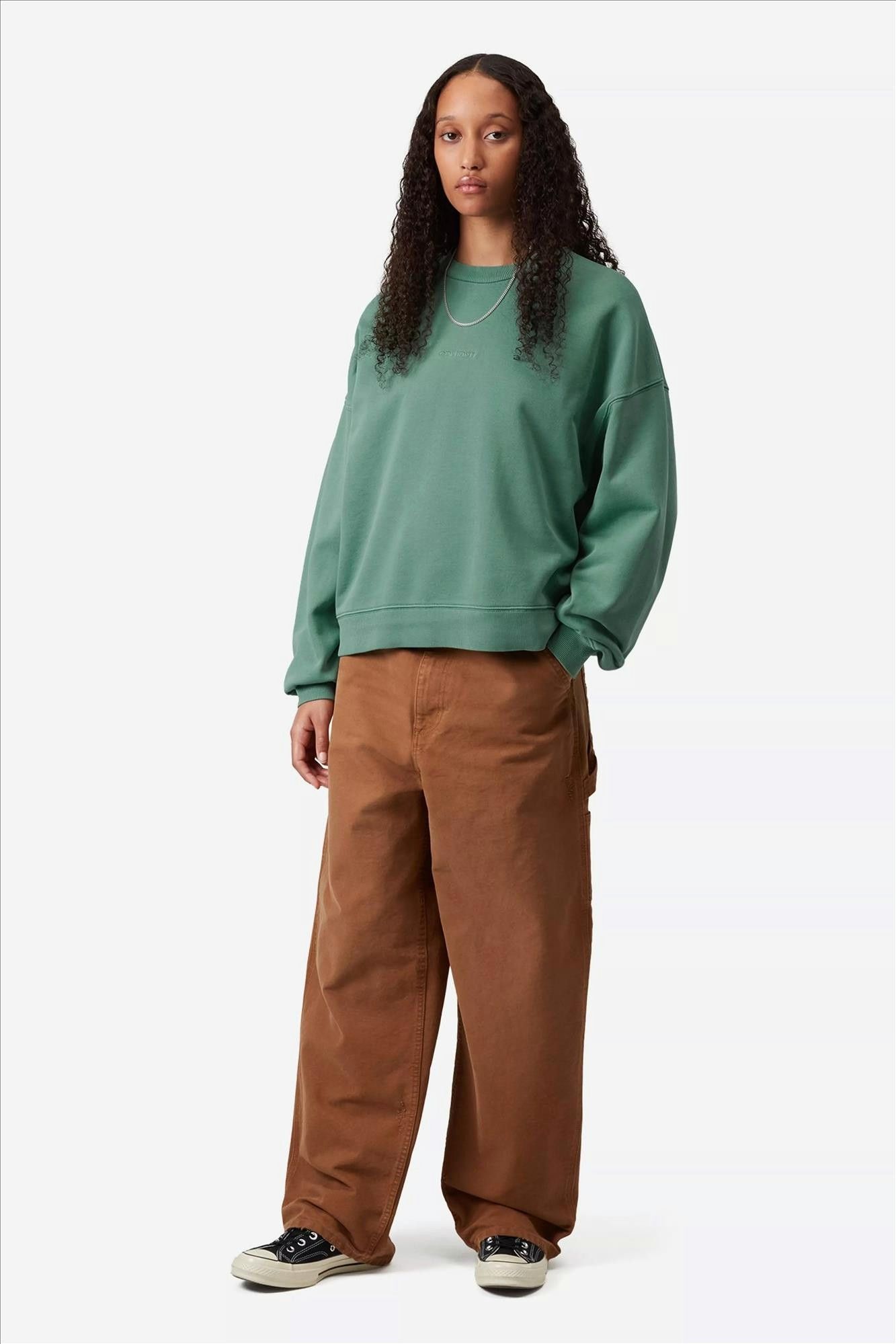 Carhartt WIP - Groene Benton sweater