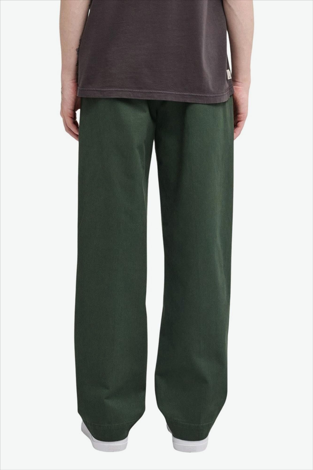 Element - Donkergroene Relax Work chino