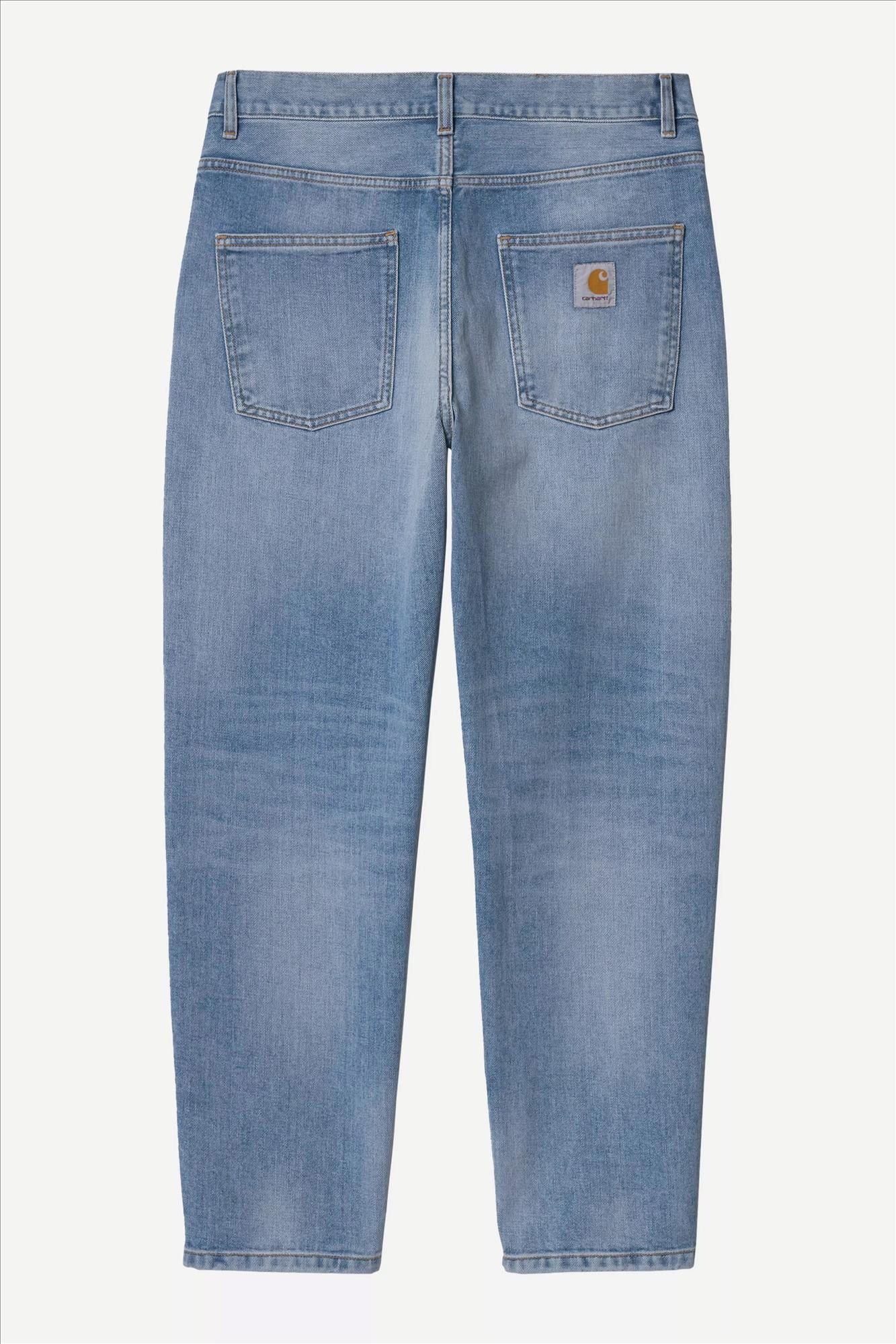 Carhartt WIP - Lichtblauwe Newel tapered jeans