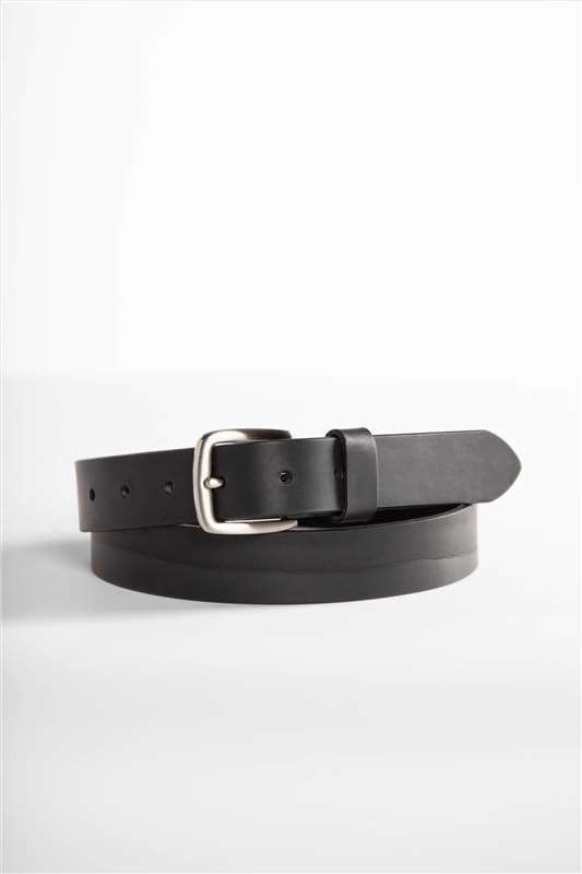 Vano - Zwarte leren riem