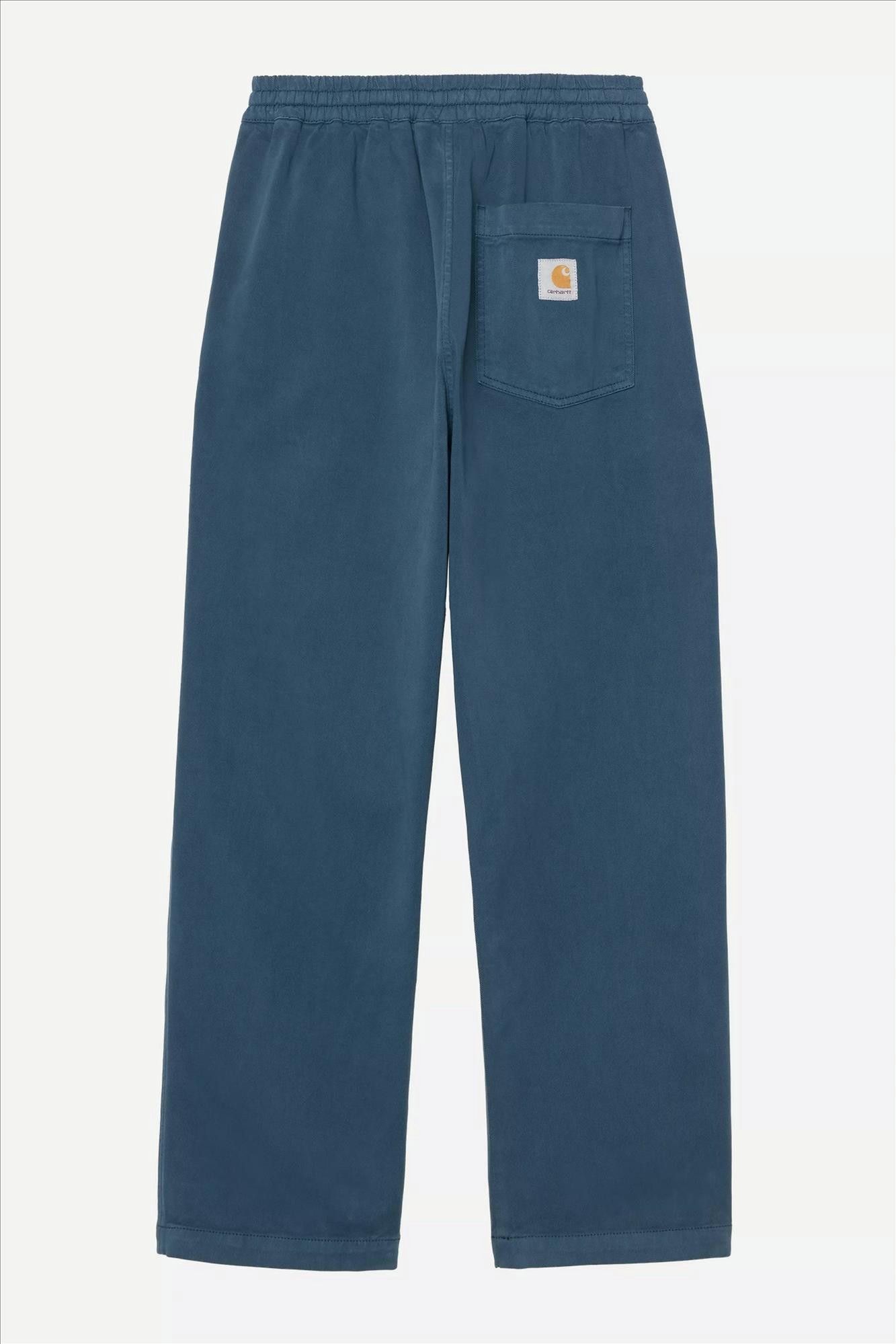 Carhartt WIP - Blauwe Floyde relaxed broek