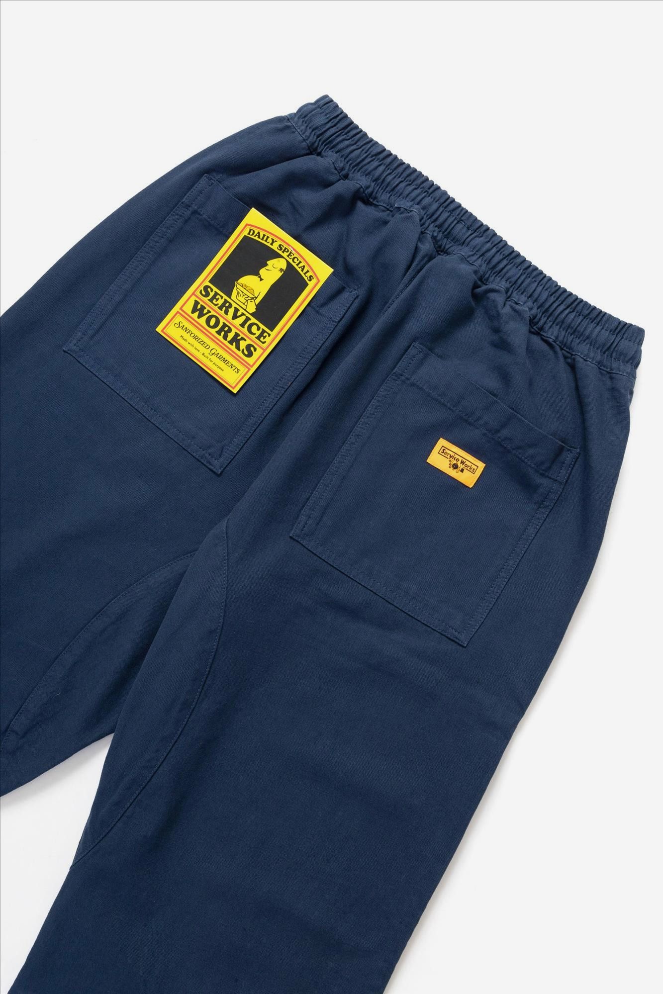 Service Works - Donkerblauwe Classic Chef broek