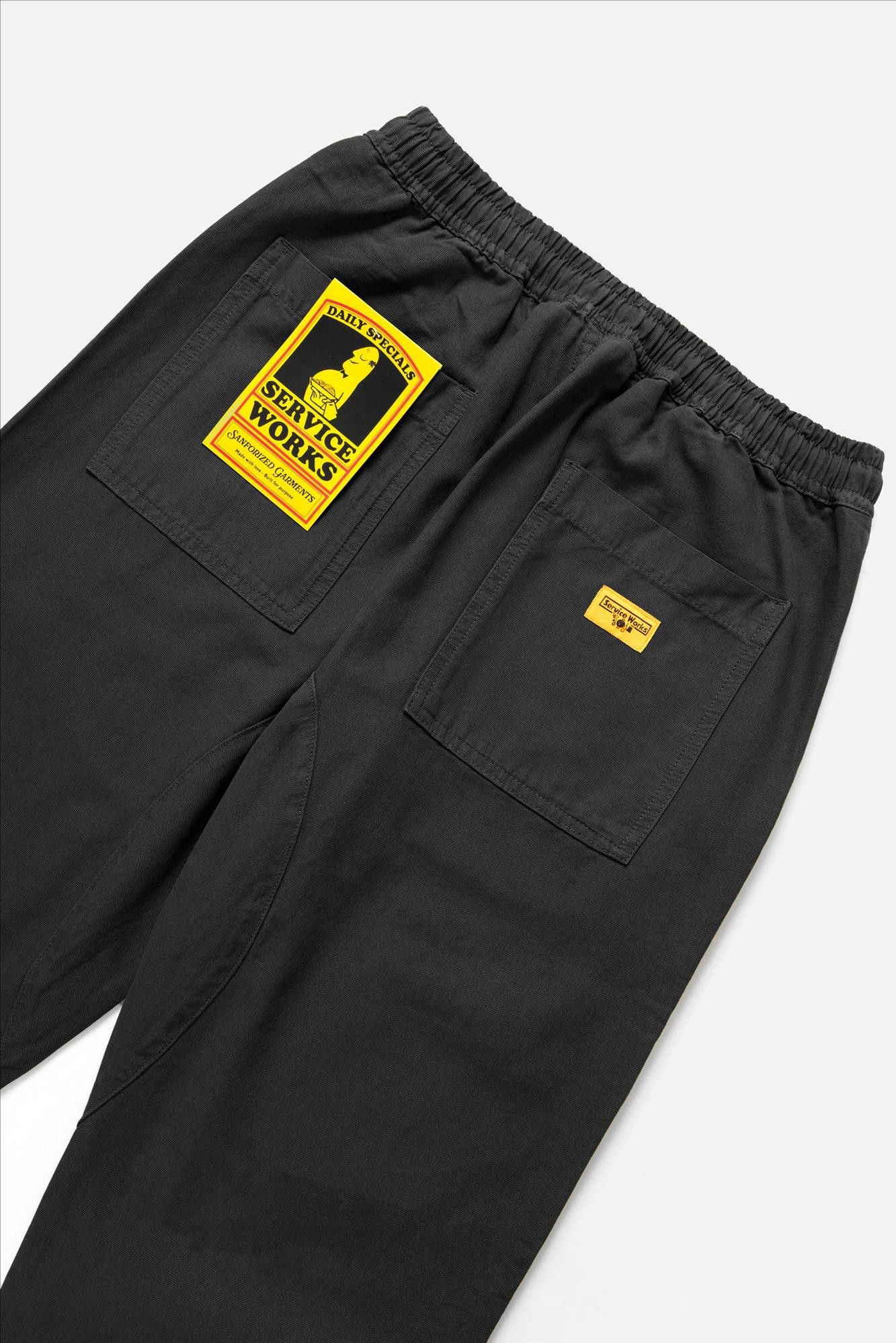 Service Works - Zwarte Classic Chef broek