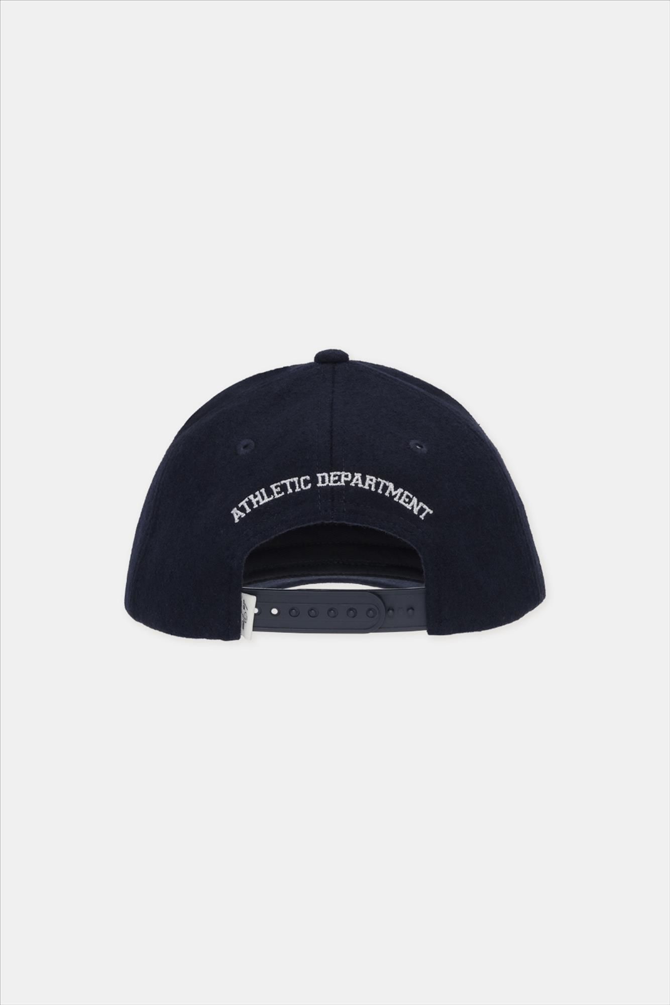 LES DEUX  - Donkerblauwe Collage Baseball pet