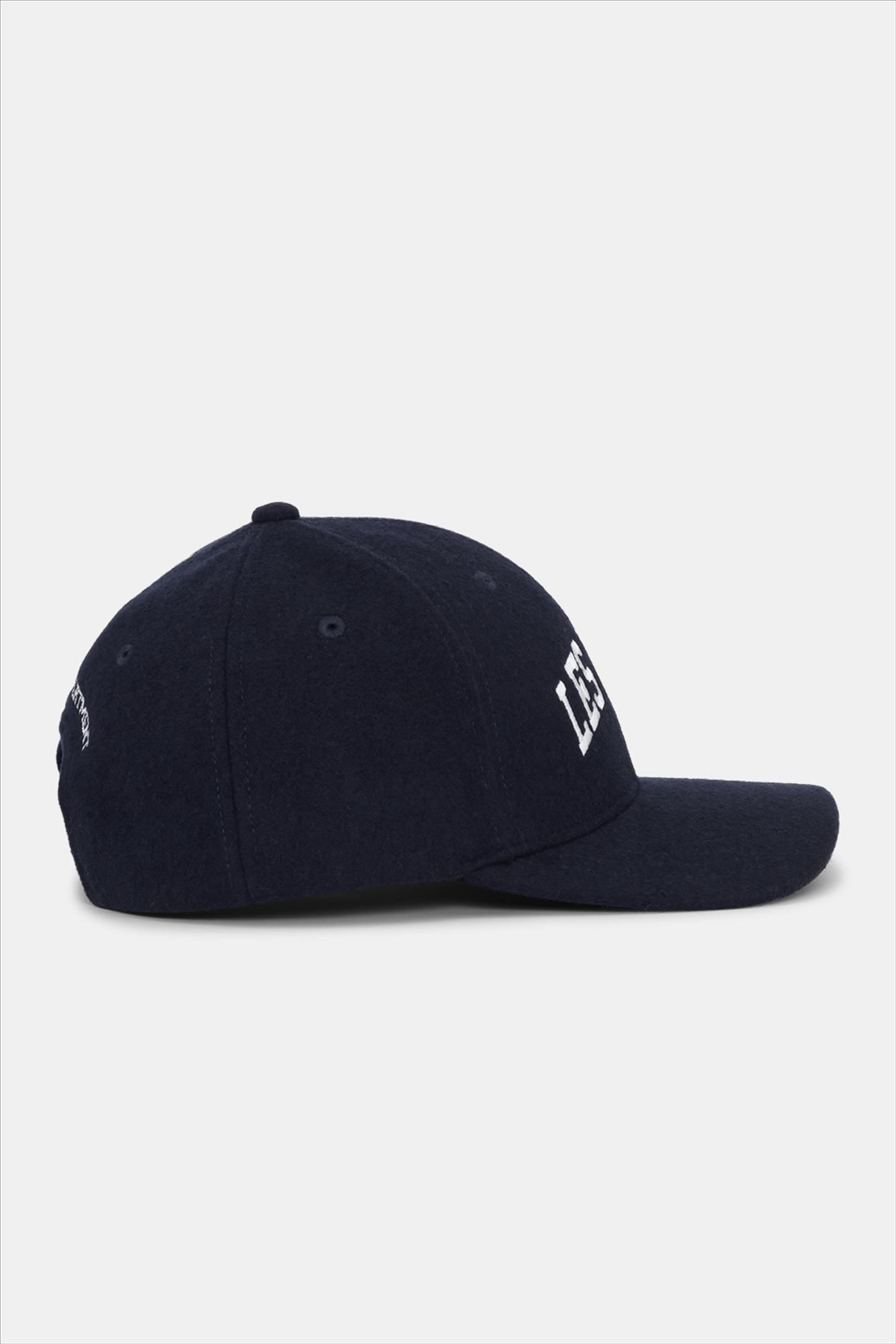 LES DEUX  - Donkerblauwe Collage Baseball pet