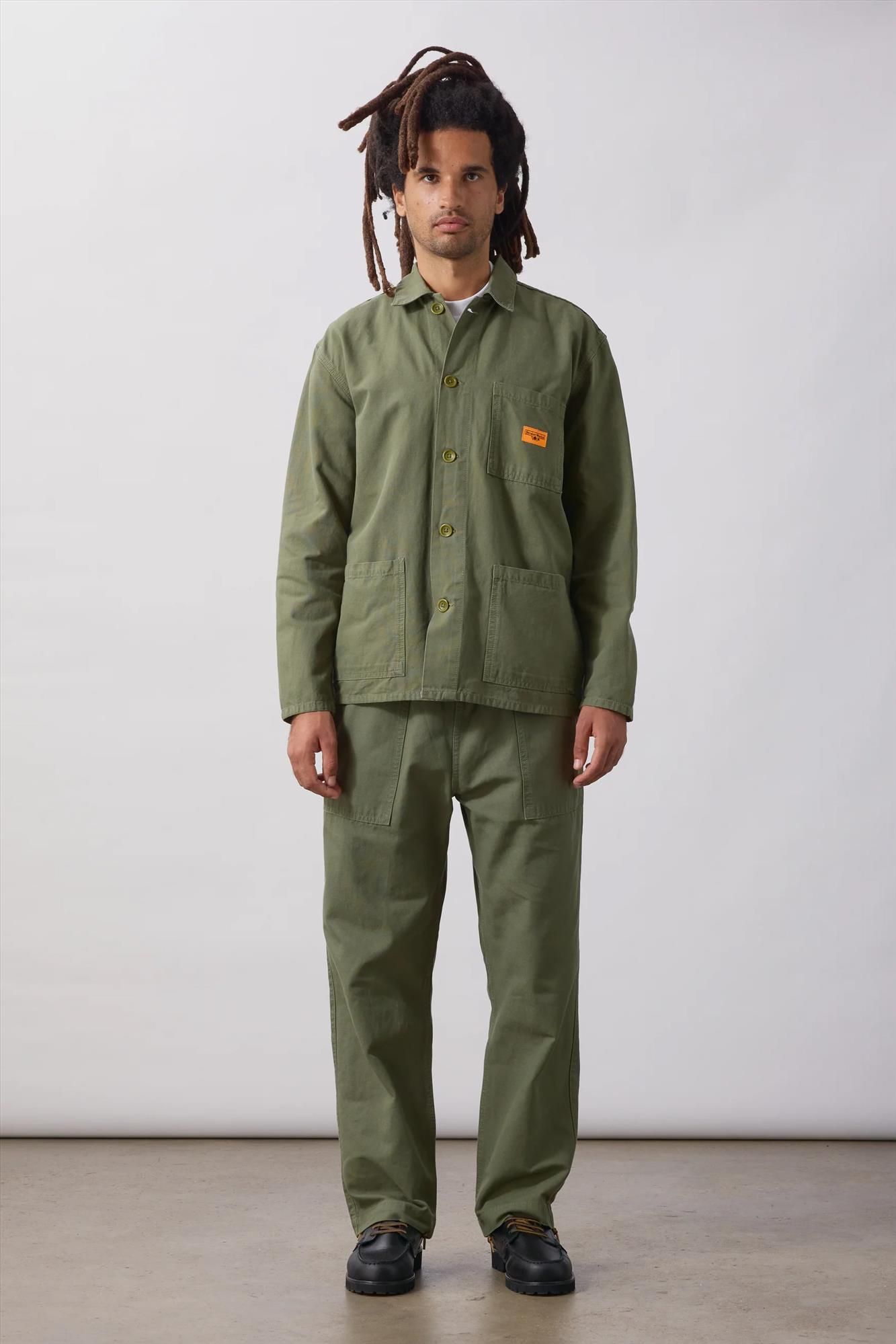 Service Works - Groene Classic Chef broek