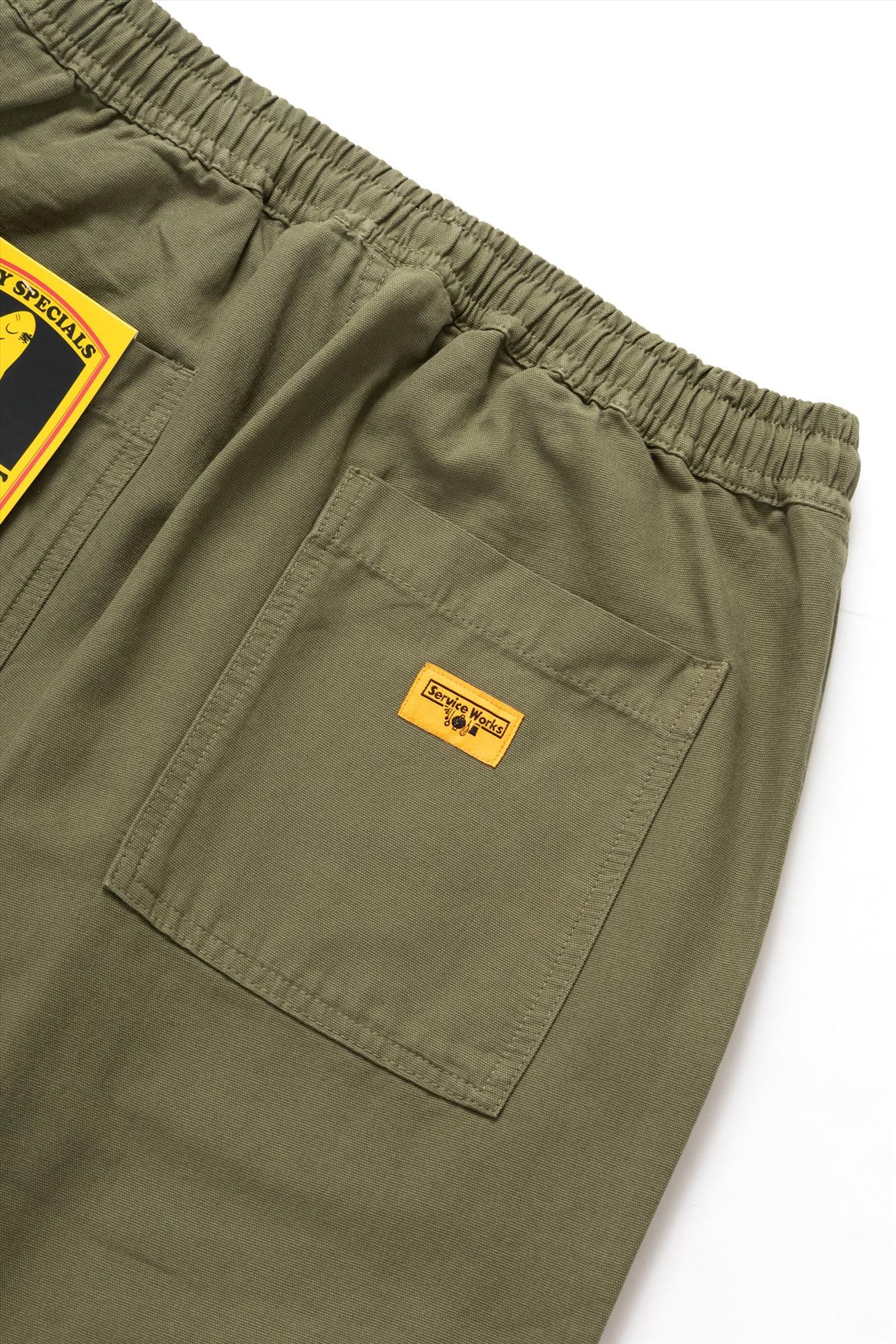 Service Works - Groene Classic Chef broek
